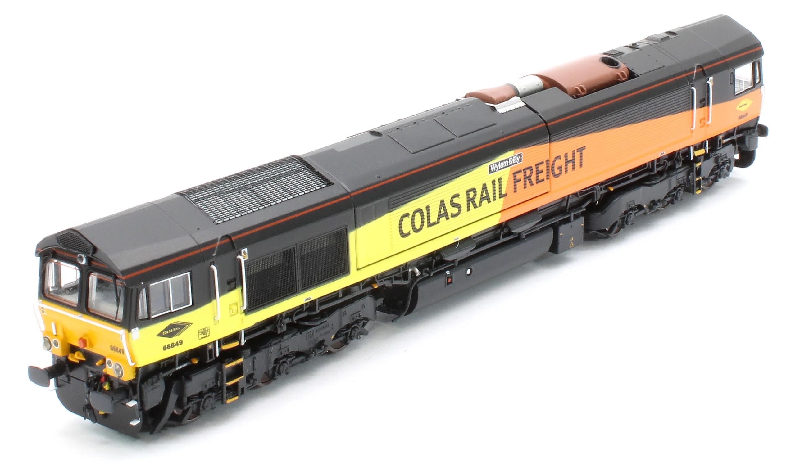 RT-N66-CO-849 Class 66 66849 'Wylam Dilly' Colas Diamond Logo Diesel Locomotive - Image 11