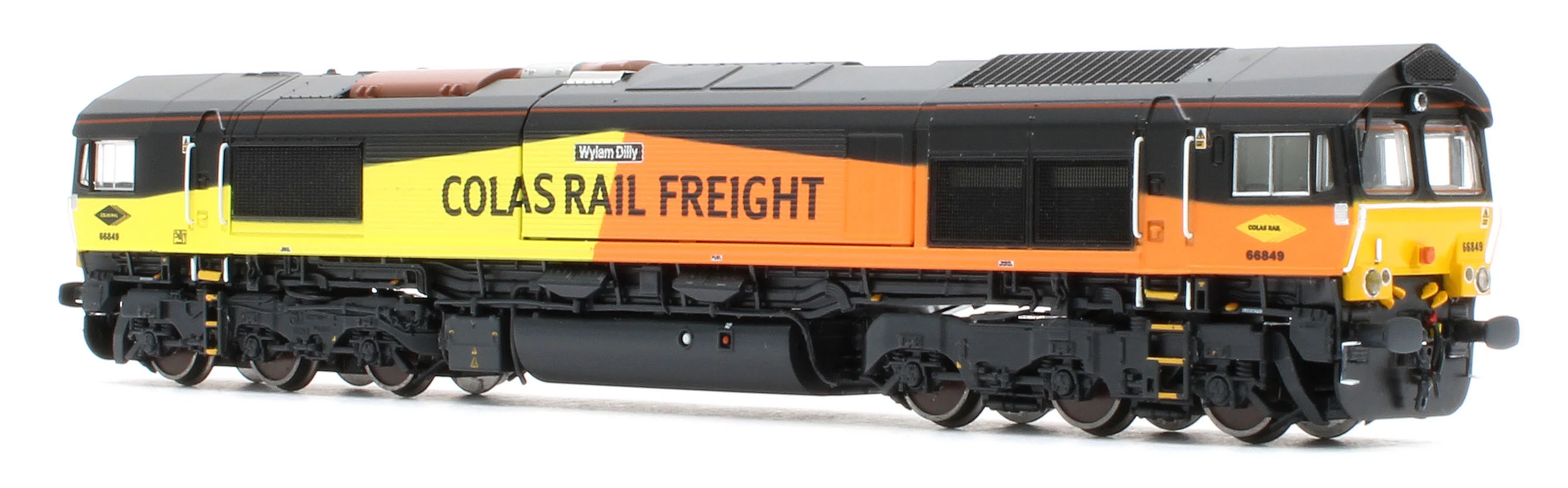 RT-N66-CO-849DCC Class 66 66849 'Wylam Dilly' Colas Diamond Logo Diesel Locomotive - DCC Sound - Image 5
