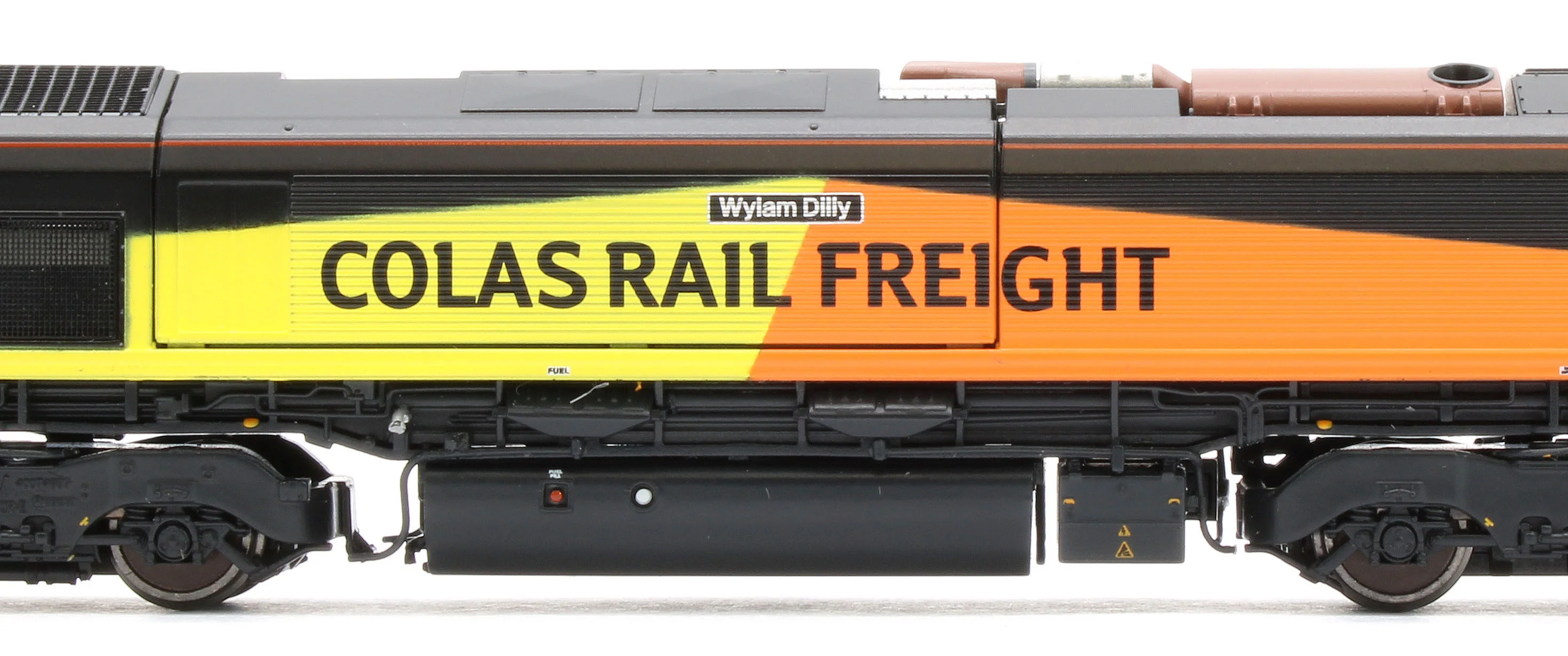 RT-N66-CO-849DCC Class 66 66849 'Wylam Dilly' Colas Diamond Logo Diesel Locomotive - DCC Sound - Image 9