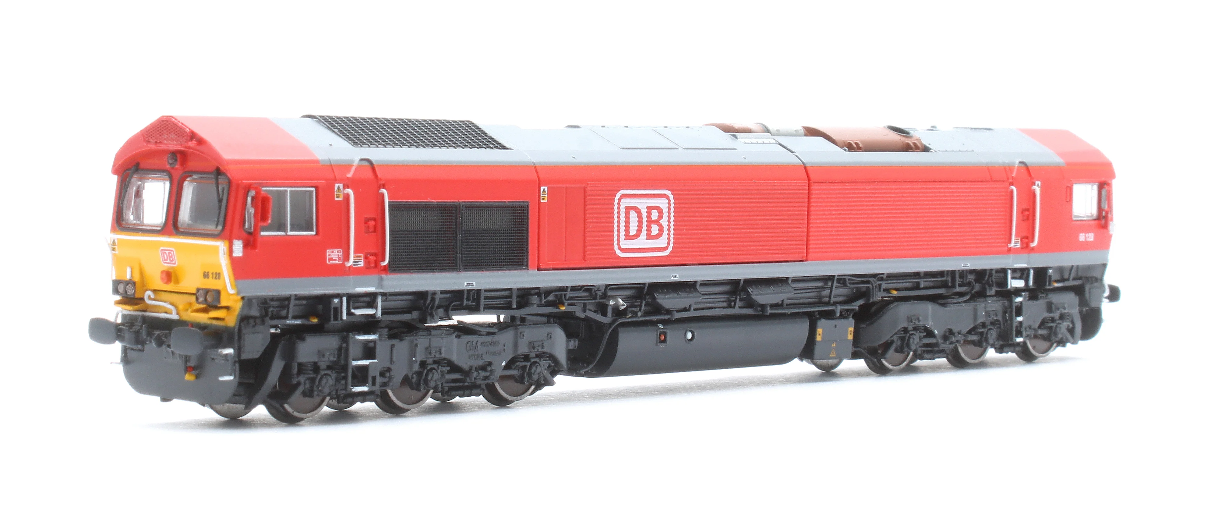 RT-N66-DB-128DCC Class 66 66128 DB Cargo Revised Lights Diesel Locomotive - DCC Sound