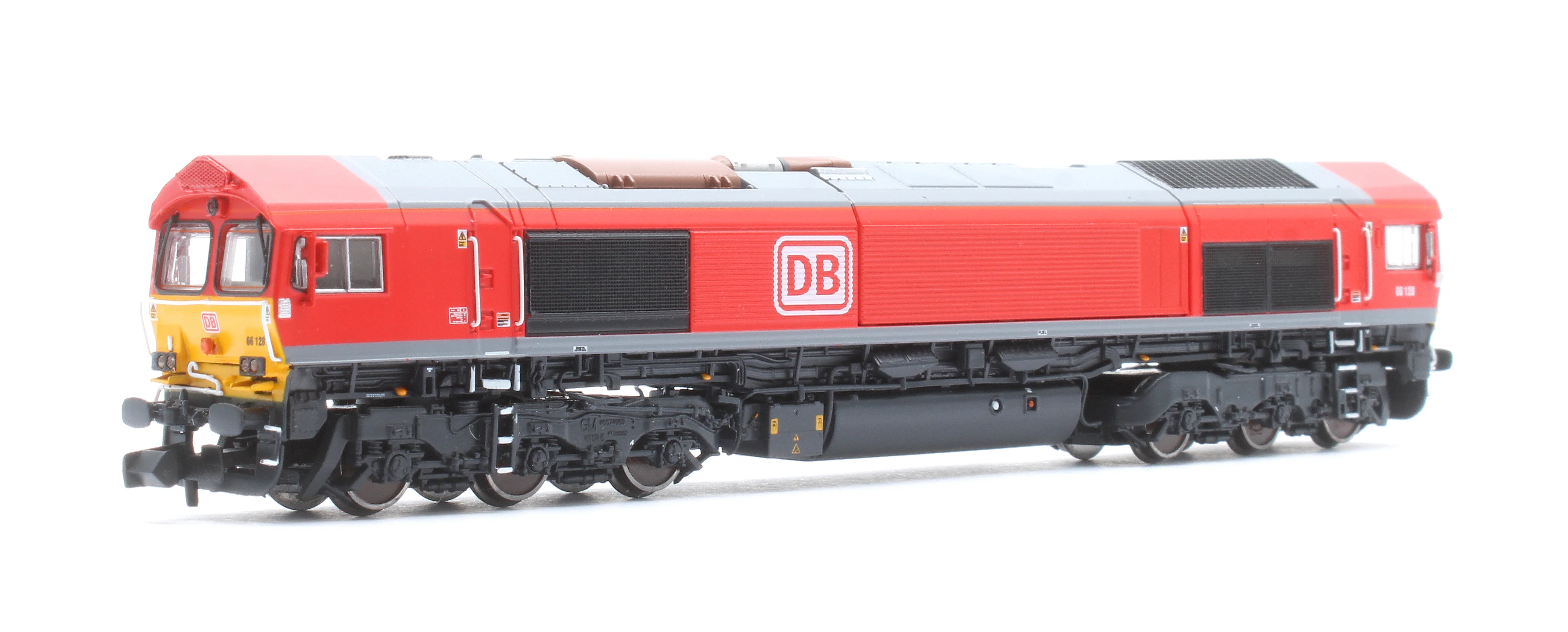 RT-N66-DB-128DCC Class 66 66128 DB Cargo Revised Lights Diesel Locomotive - DCC Sound - Image 3