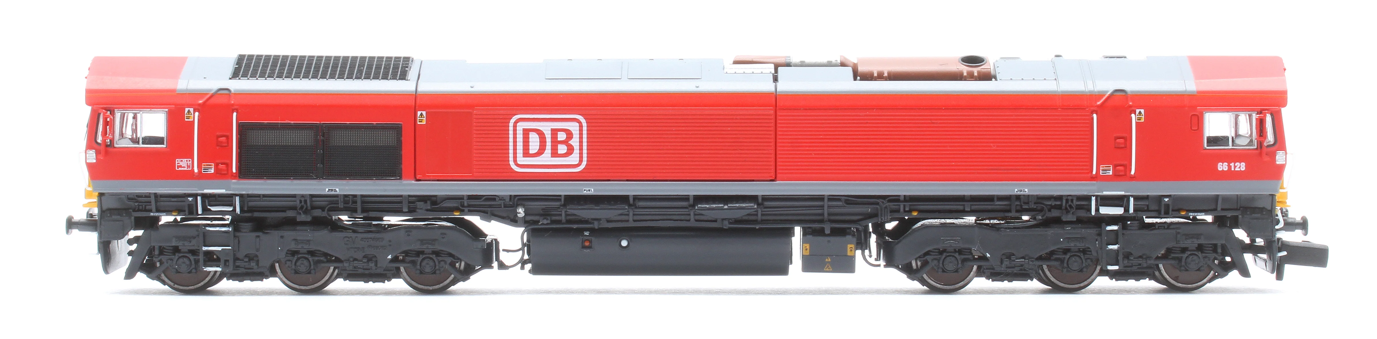 RT-N66-DB-128DCC Class 66 66128 DB Cargo Revised Lights Diesel Locomotive - DCC Sound - Image 5