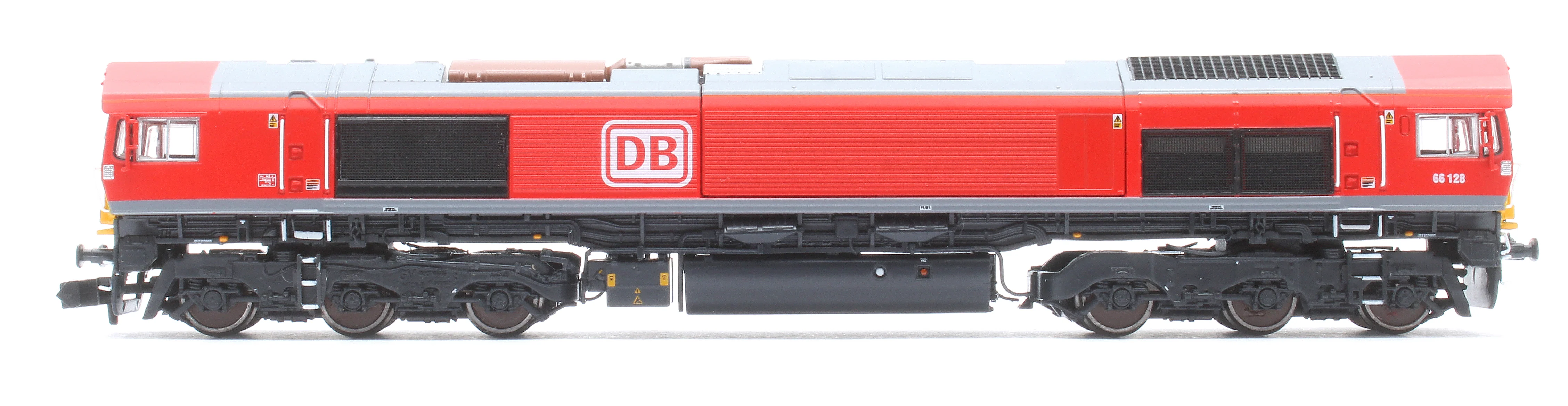 RT-N66-DB-128DCC Class 66 66128 DB Cargo Revised Lights Diesel Locomotive - DCC Sound - Image 6