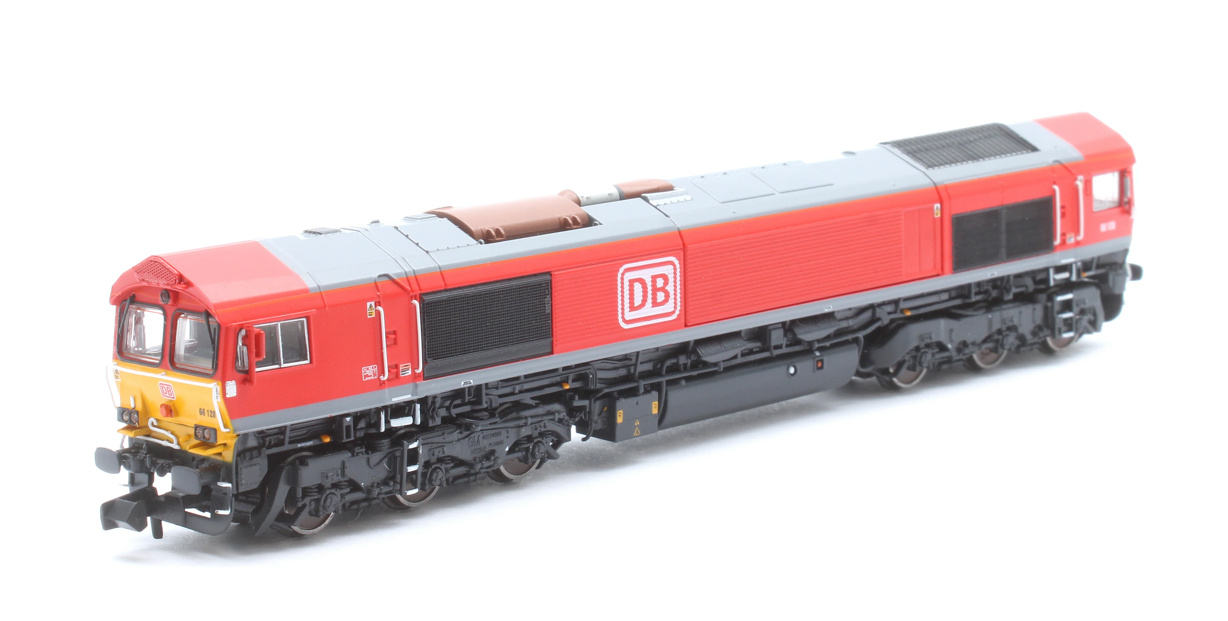 RT-N66-DB-128DCC Class 66 66128 DB Cargo Revised Lights Diesel Locomotive - DCC Sound - Image 7