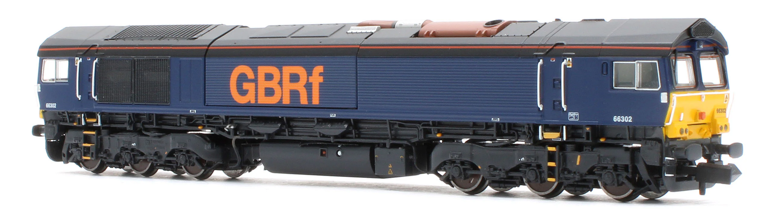 RT-N66-DRG-302DCC Class 66 66302 GBRf (ex-DRS Plain) Diesel Locomotive - DCC Sound - Image 3
