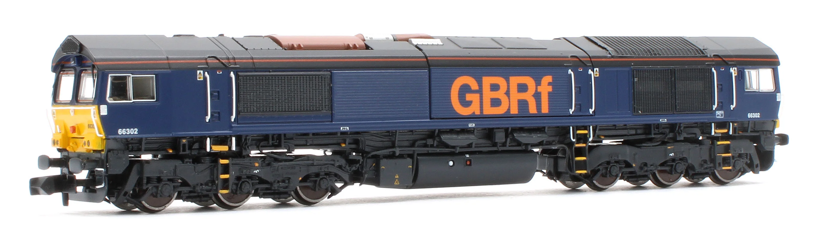 RT-N66-DRG-302DCC Class 66 66302 GBRf (ex-DRS Plain) Diesel Locomotive - DCC Sound - Image 4
