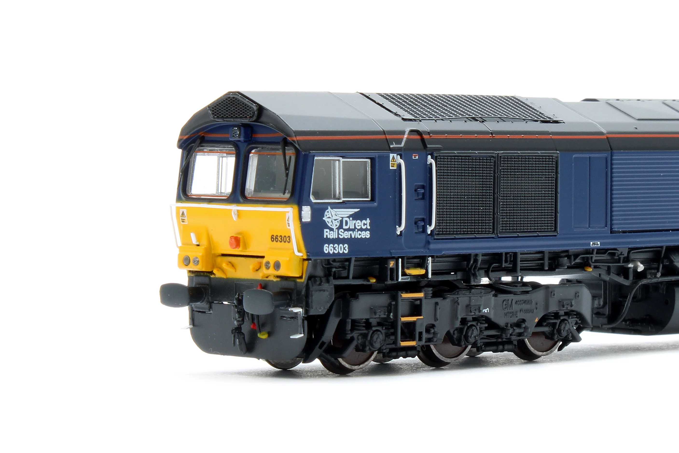 RT-N66-DRP-303DCC Class 66 66303 DRS Plain Diesel Locomotive - DCC Sound - Image 6