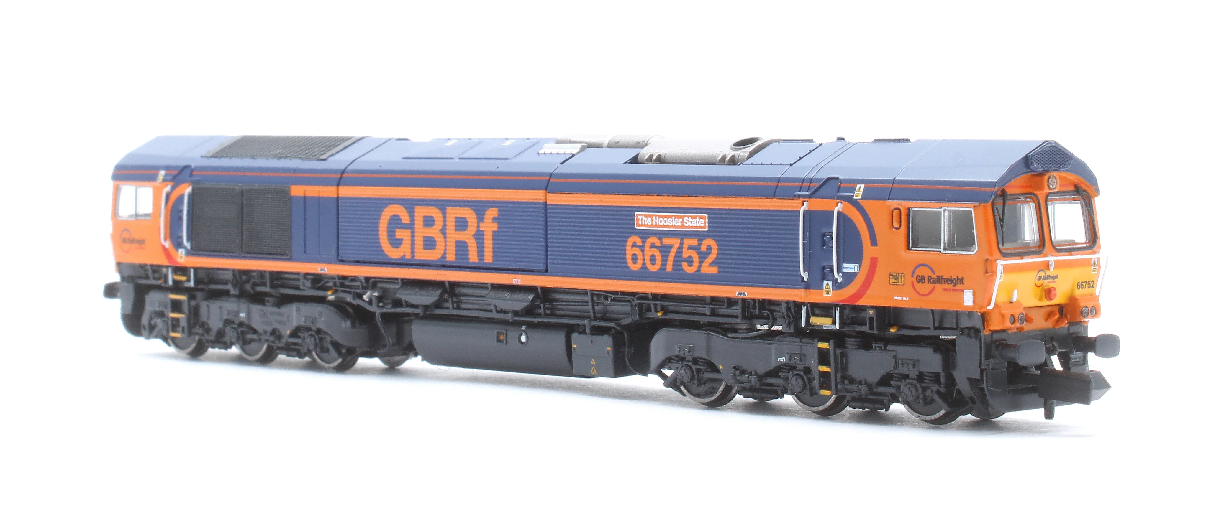 RT-N66-GBE-752DCC Class 66 66752 'The Hoosier State' GBRf Europorte Diesel Locomotive - DCC Sound - Image 2