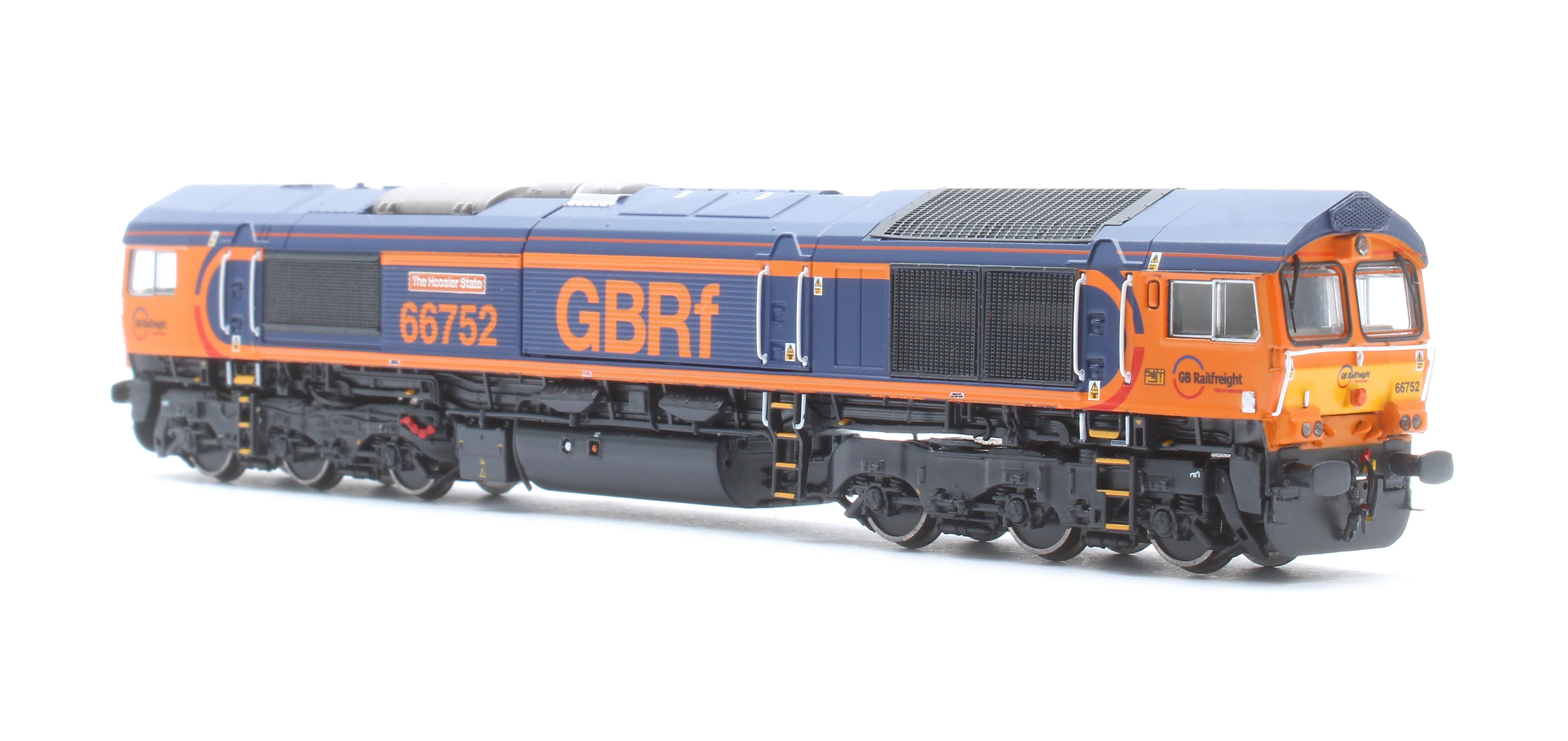 RT-N66-GBE-752DCC Class 66 66752 'The Hoosier State' GBRf Europorte Diesel Locomotive - DCC Sound - Image 4
