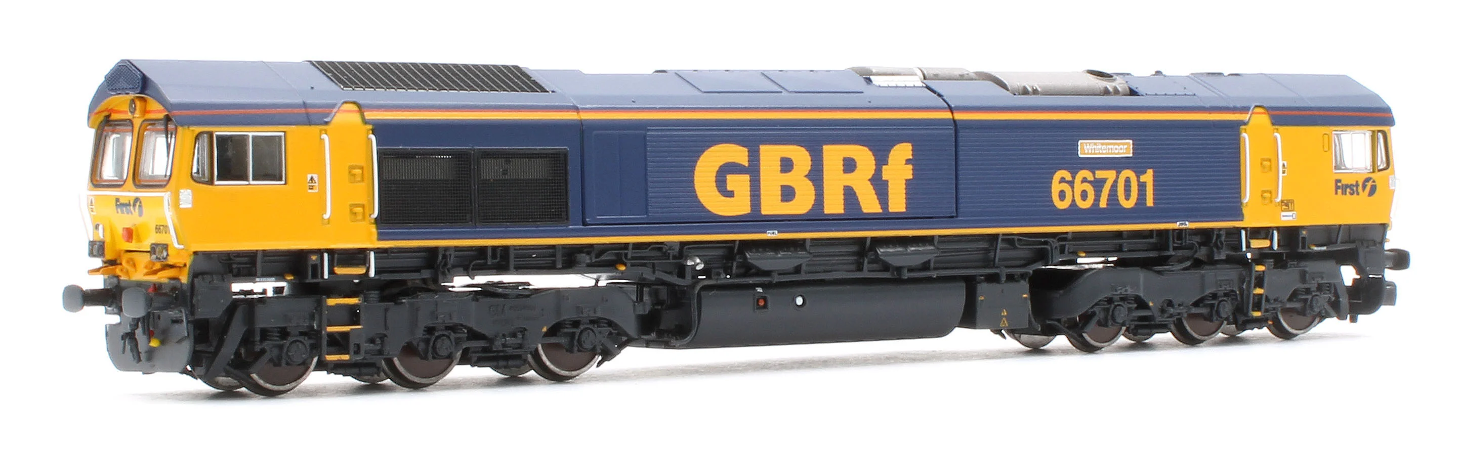 RT-N66-GBF-701DCC Class 66 66701 'Whitemoor' GBRf Original Diesel Locomotive - DCC Sound