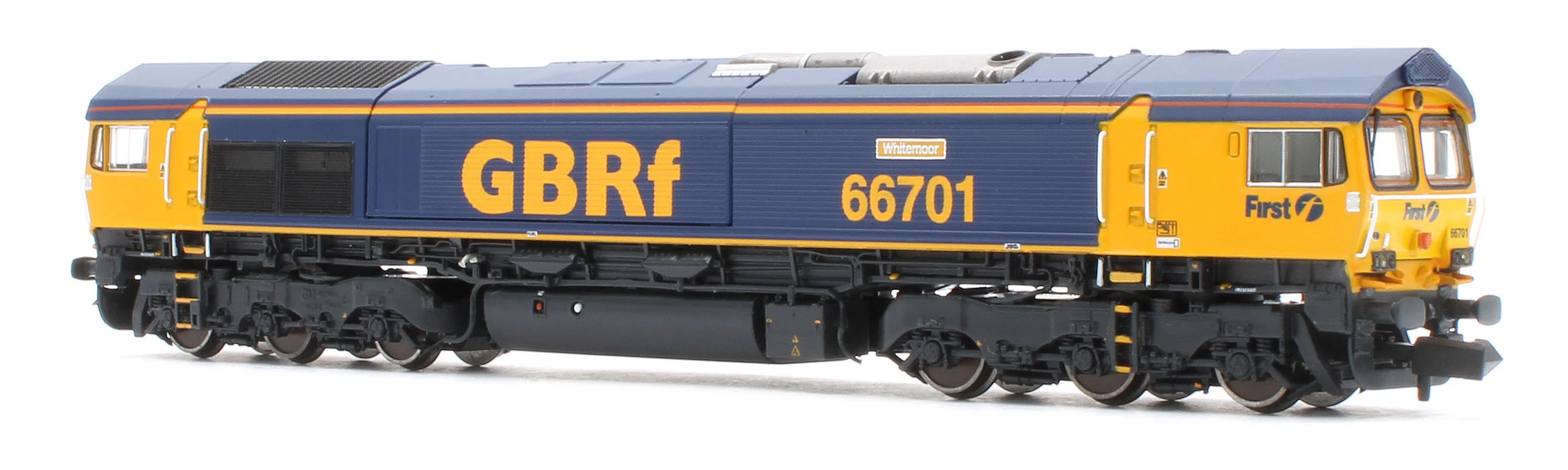 RT-N66-GBF-701DCC Class 66 66701 'Whitemoor' GBRf Original Diesel Locomotive - DCC Sound - Image 3