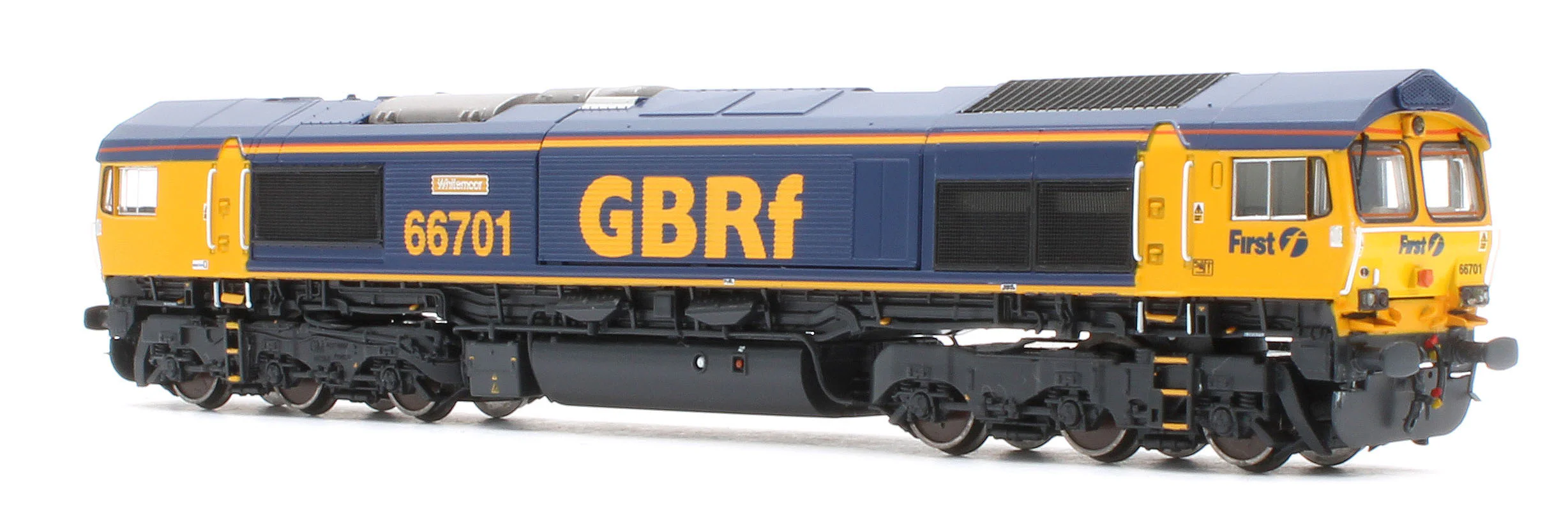 RT-N66-GBF-701DCC Class 66 66701 'Whitemoor' GBRf Original Diesel Locomotive - DCC Sound - Image 5