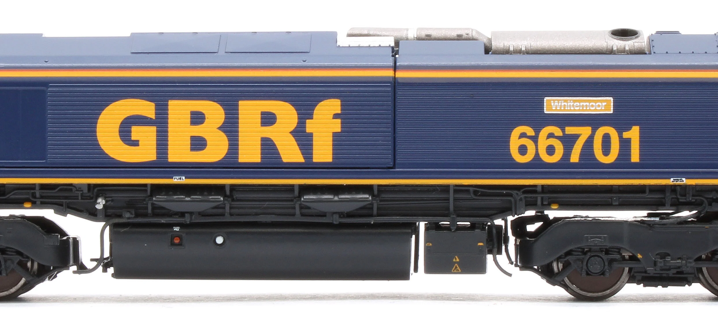 RT-N66-GBF-701DCC Class 66 66701 'Whitemoor' GBRf Original Diesel Locomotive - DCC Sound - Image 9