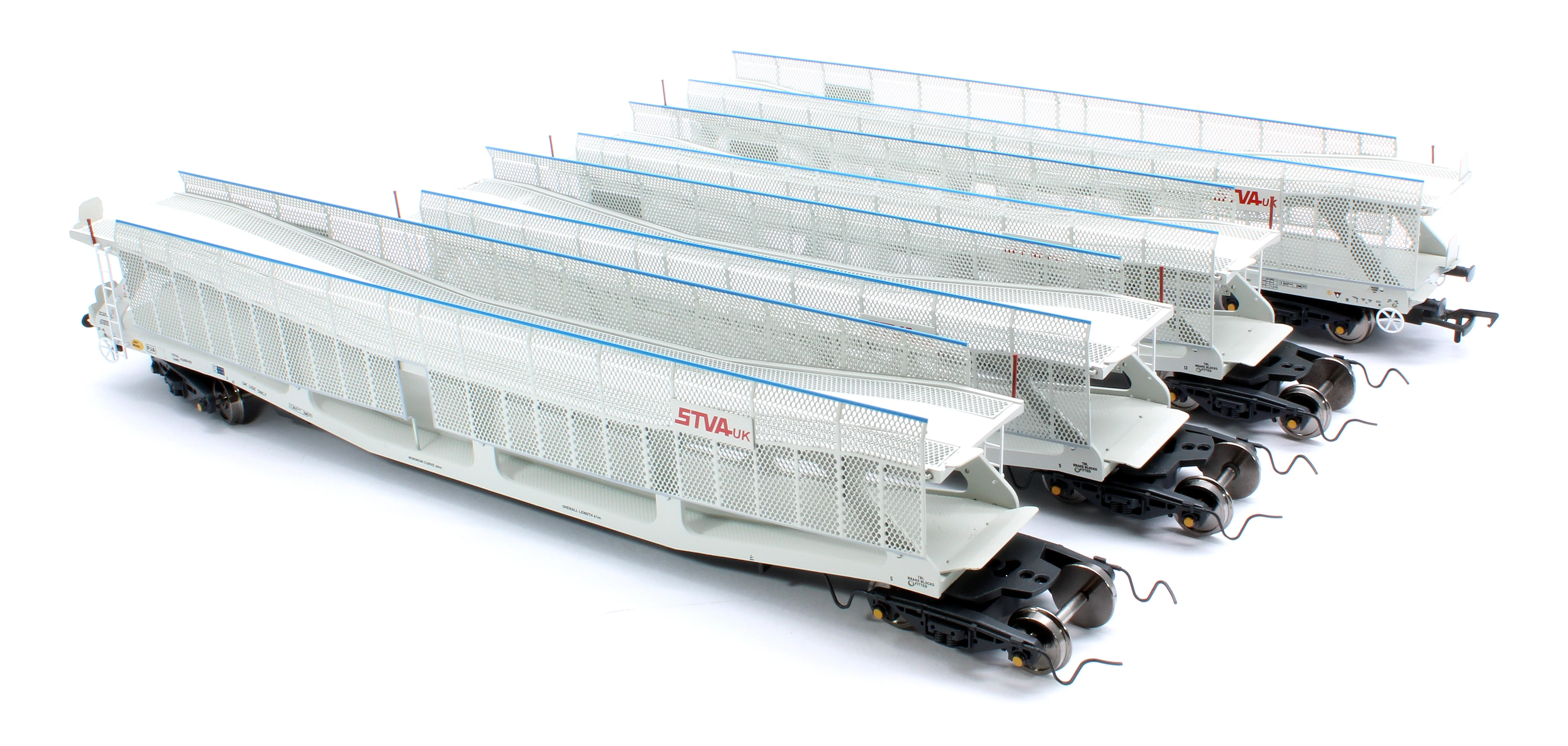 RT-OO-CAR4-437A Quad set Cartic-4 car carrier - STVA light grey with mesh screens (set A) - Image 7