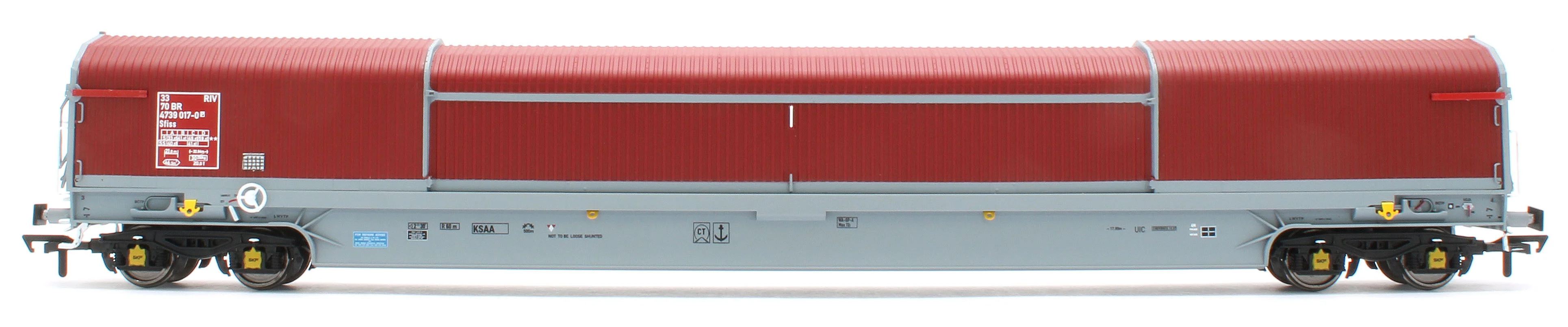 RT-OO-KSA-201A KSA ‘Rover Cube’ Wagons Original Maroon & Grey Livery No. 33 70 4739 001-4 and 017-0 - Twin Pack - Image 3