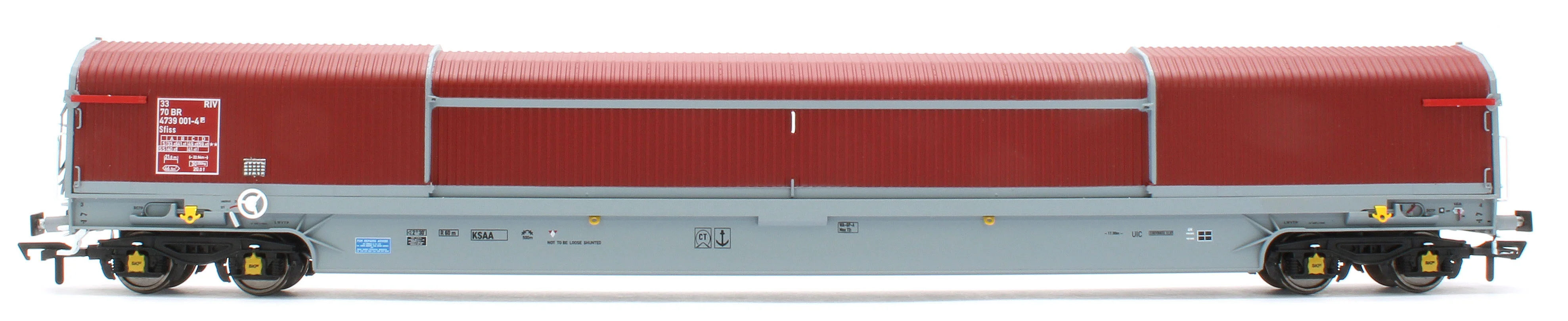 RT-OO-KSA-201A KSA ‘Rover Cube’ Wagons Original Maroon & Grey Livery No. 33 70 4739 001-4 and 017-0 - Twin Pack - Image 6