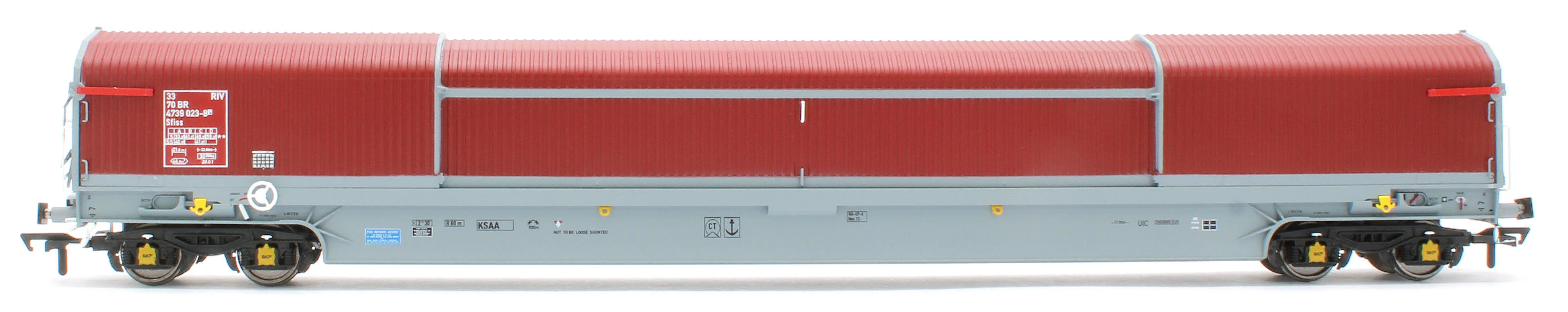 RT-OO-KSA-201B KSA ‘Rover Cube’ Wagons Original Maroon & Grey Livery No. 33 70 4739 023-8 and 031-1 - Twin Pack - Image 6