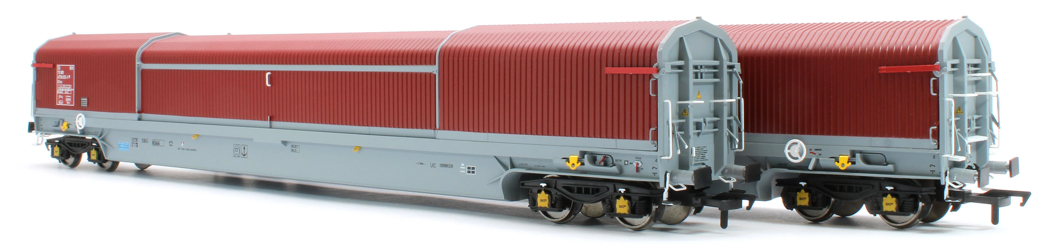 RT-OO-KSA-201B KSA ‘Rover Cube’ Wagons Original Maroon & Grey Livery No. 33 70 4739 023-8 and 031-1 - Twin Pack - Image 8