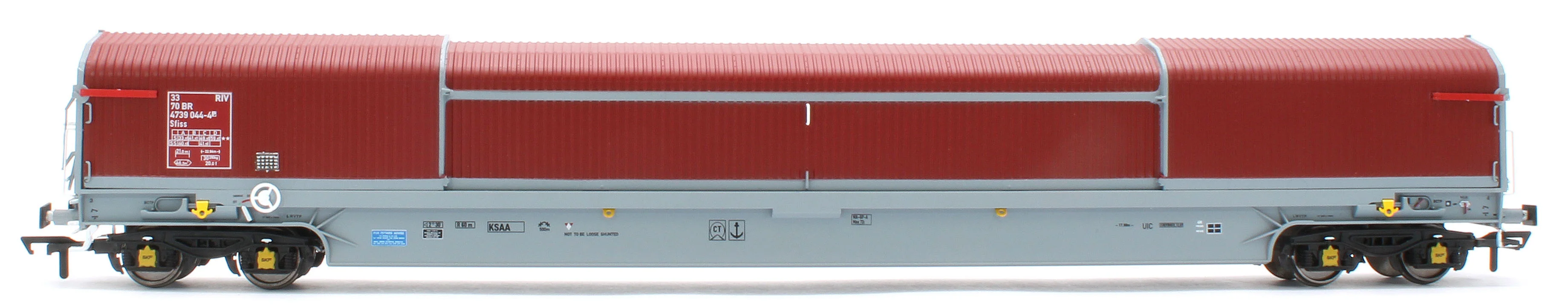 RT-OO-KSA-201D KSA ‘Rover Cube’ Wagons Original Maroon & Grey Livery No. 33 70 4739 063-4 and 075-8 - Twin Pack - Image 3
