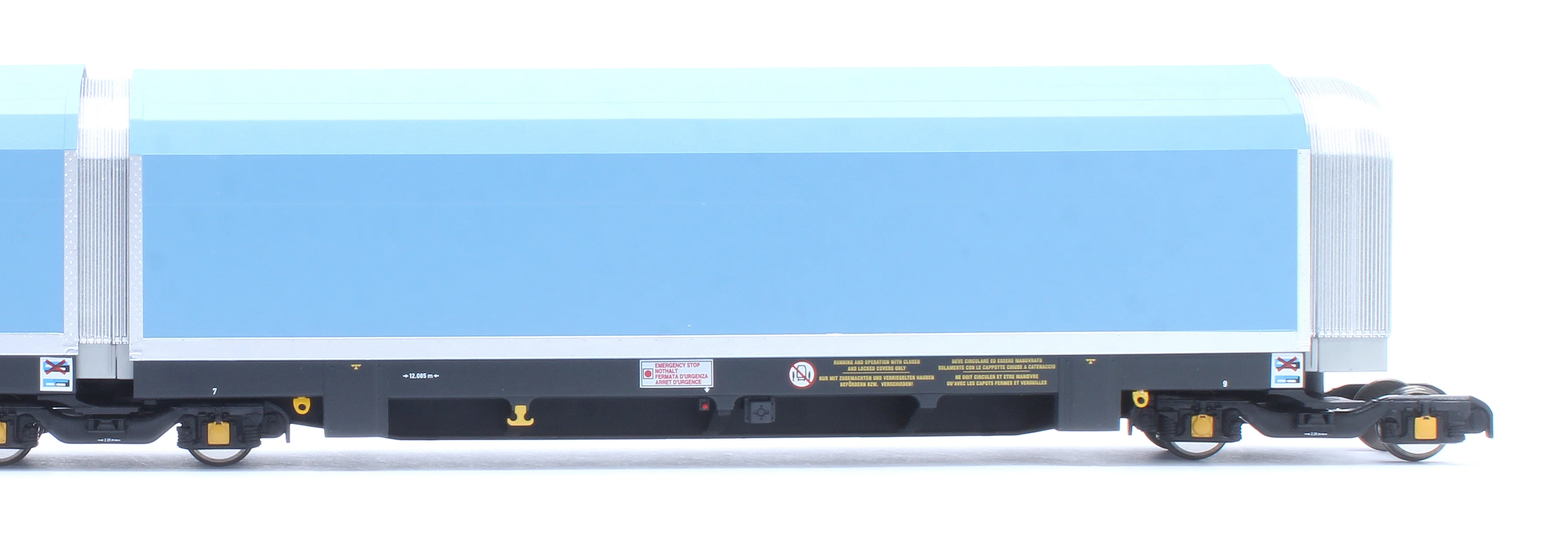 RT-OO-WIA-401A OO/4mm 5-car Arbel WIA car carrier with RfD squadron branding. Wagon 85 70 4971 001-8 - Image 11