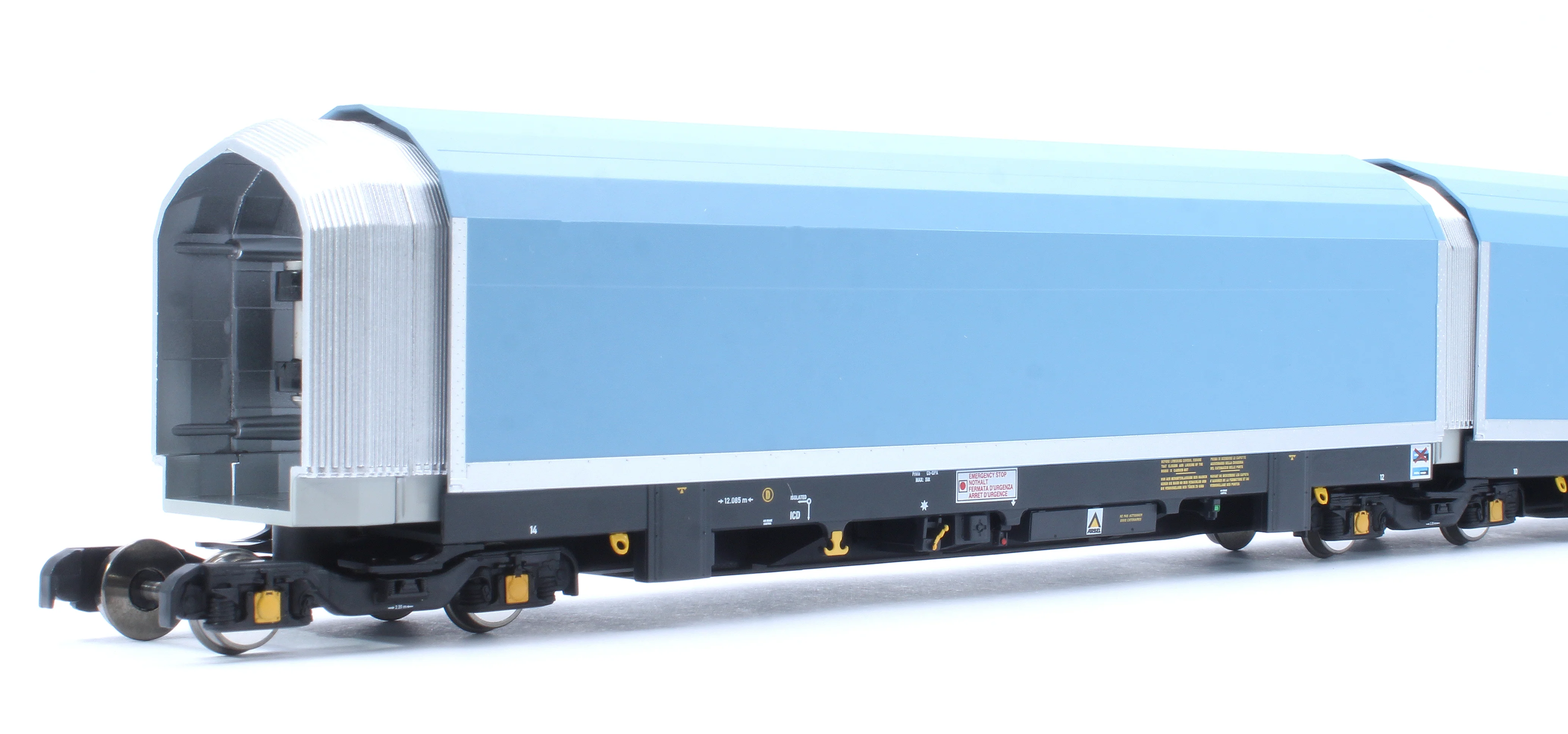 RT-OO-WIA-401A OO/4mm 5-car Arbel WIA car carrier with RfD squadron branding. Wagon 85 70 4971 001-8 - Image 4