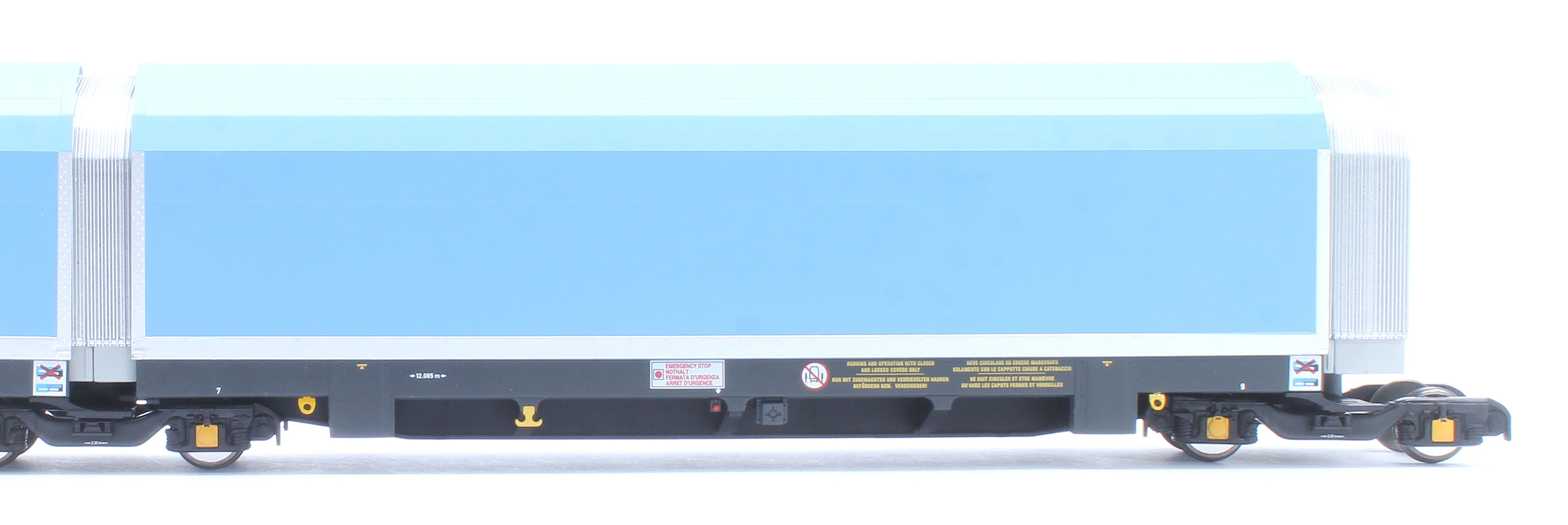 RT-OO-WIA-401A OO/4mm 5-car Arbel WIA car carrier with RfD squadron branding. Wagon 85 70 4971 001-8 - Image 9
