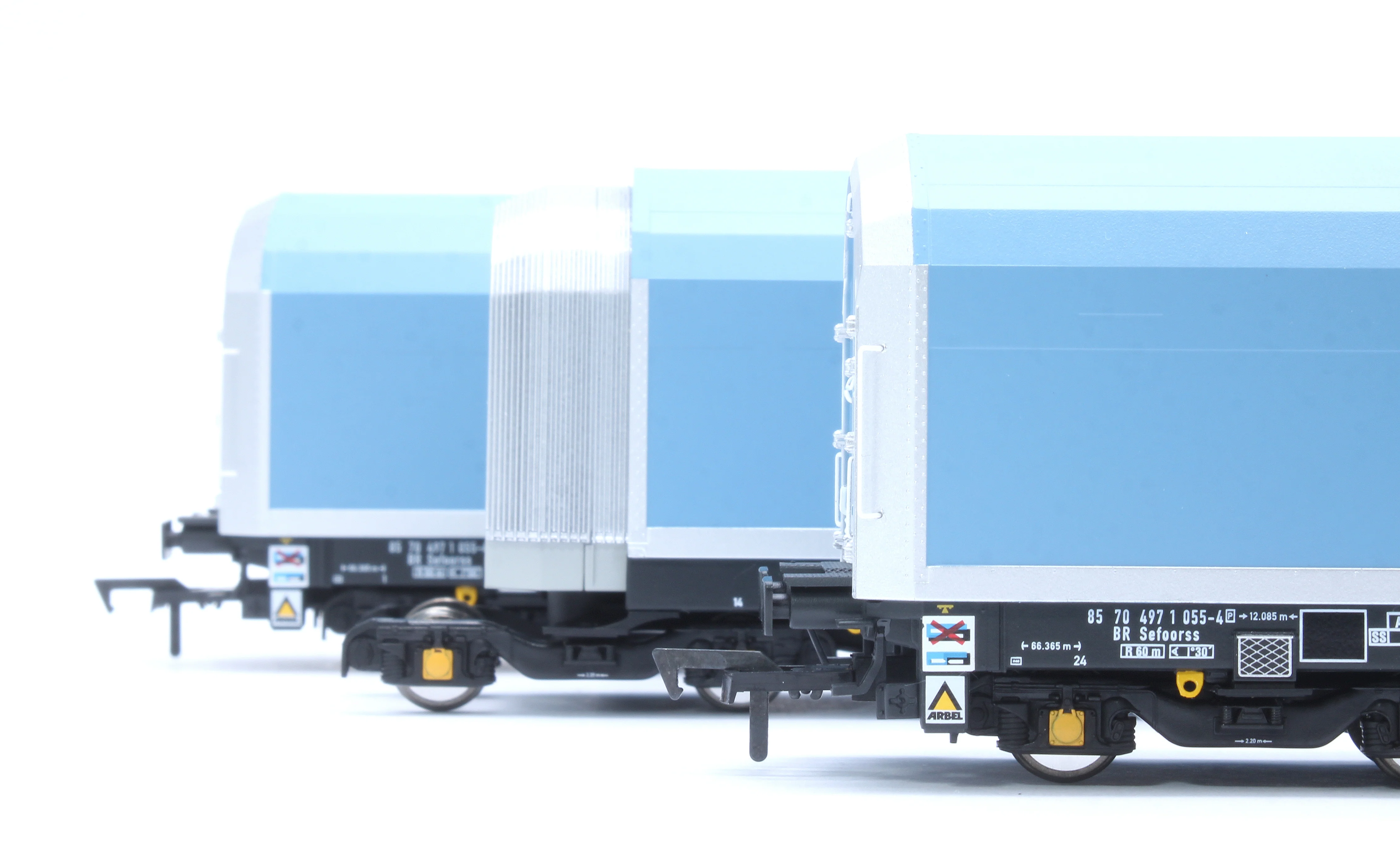 RT-OO-WIA-401C OO/4mm 5-car Arbel WIA car carrier with RfD squadron branding. Wagon 85 70 4971 055-4 - Image 14