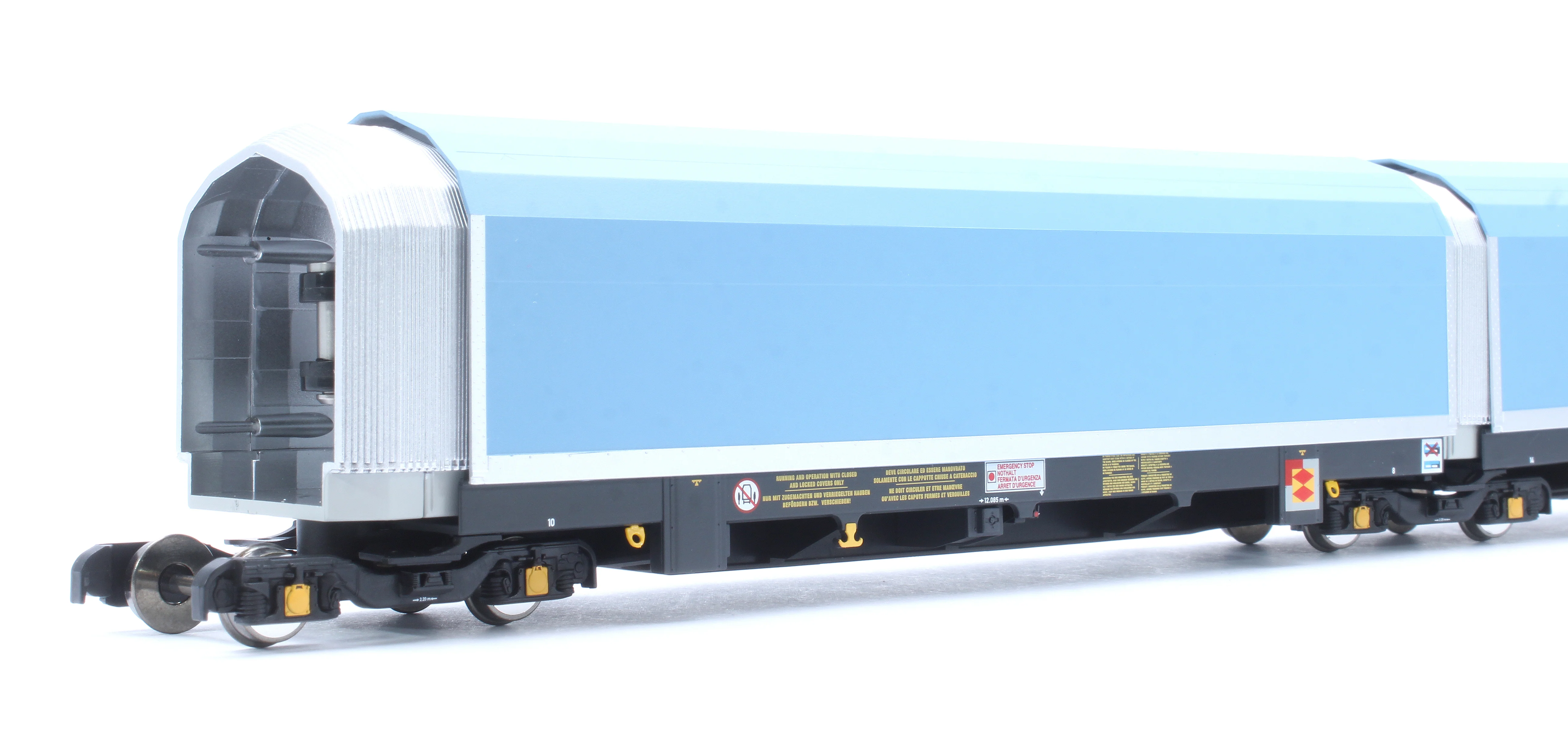 RT-OO-WIA-401C OO/4mm 5-car Arbel WIA car carrier with RfD squadron branding. Wagon 85 70 4971 055-4 - Image 4