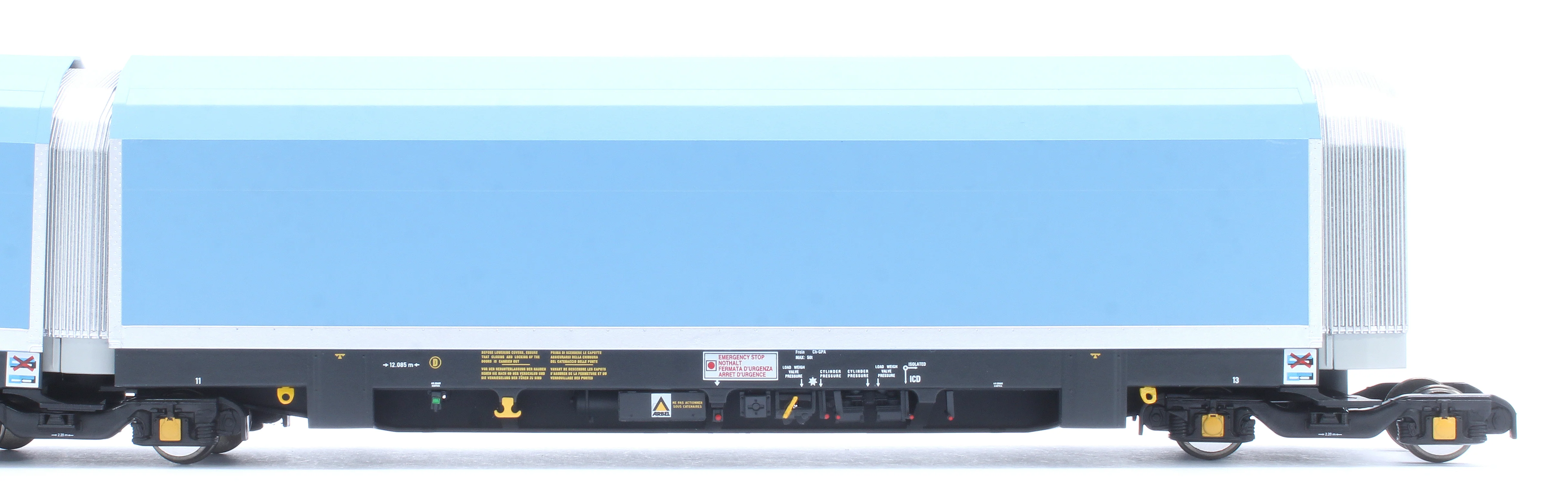 RT-OO-WIA-401C OO/4mm 5-car Arbel WIA car carrier with RfD squadron branding. Wagon 85 70 4971 055-4 - Image 7