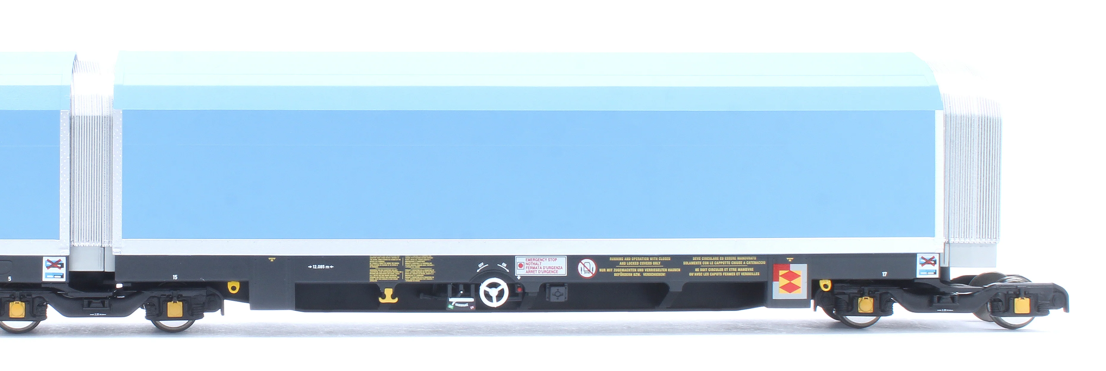 RT-OO-WIA-401C OO/4mm 5-car Arbel WIA car carrier with RfD squadron branding. Wagon 85 70 4971 055-4 - Image 9