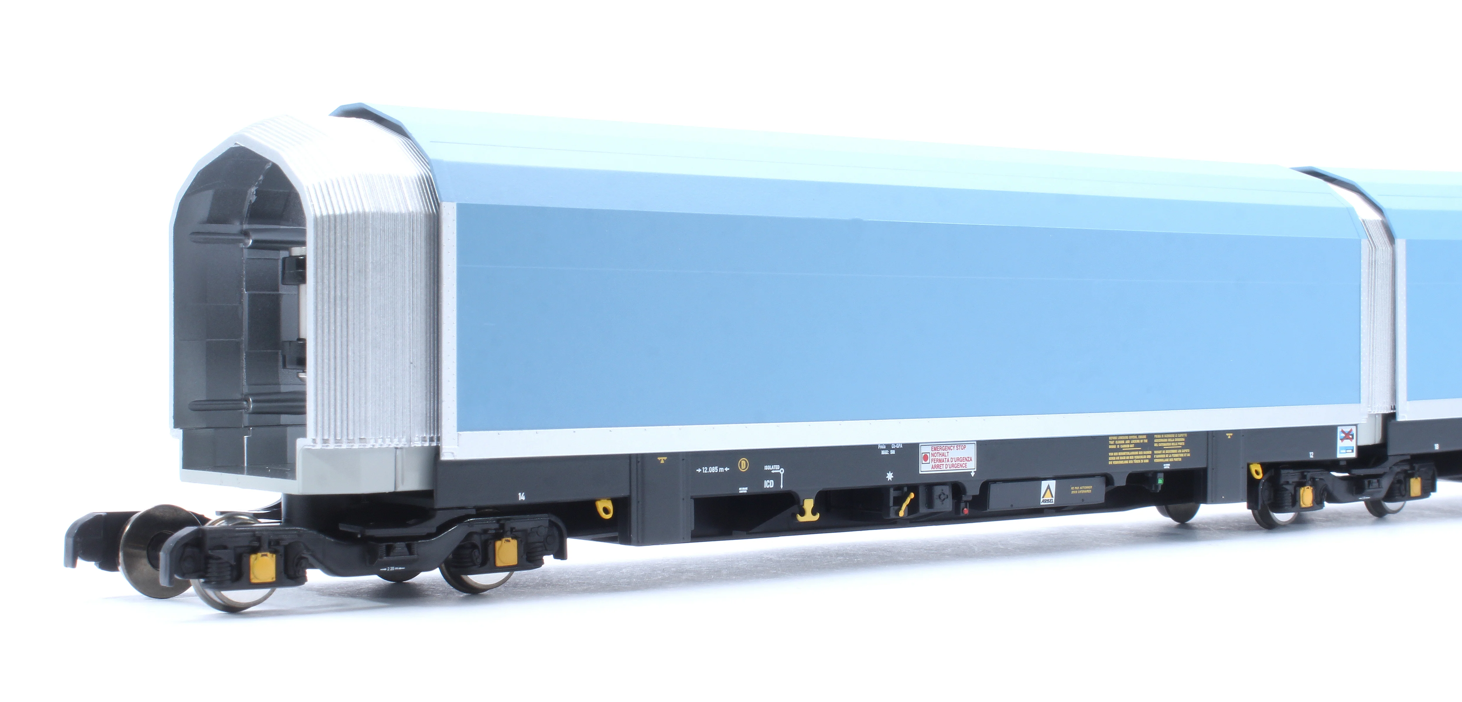 RT-OO-WIA-401D OO/4mm 5-car Arbel WIA car carrier with RfD squadron and ACE branding. Wagon 85 70 4971 000-0 - Image 6