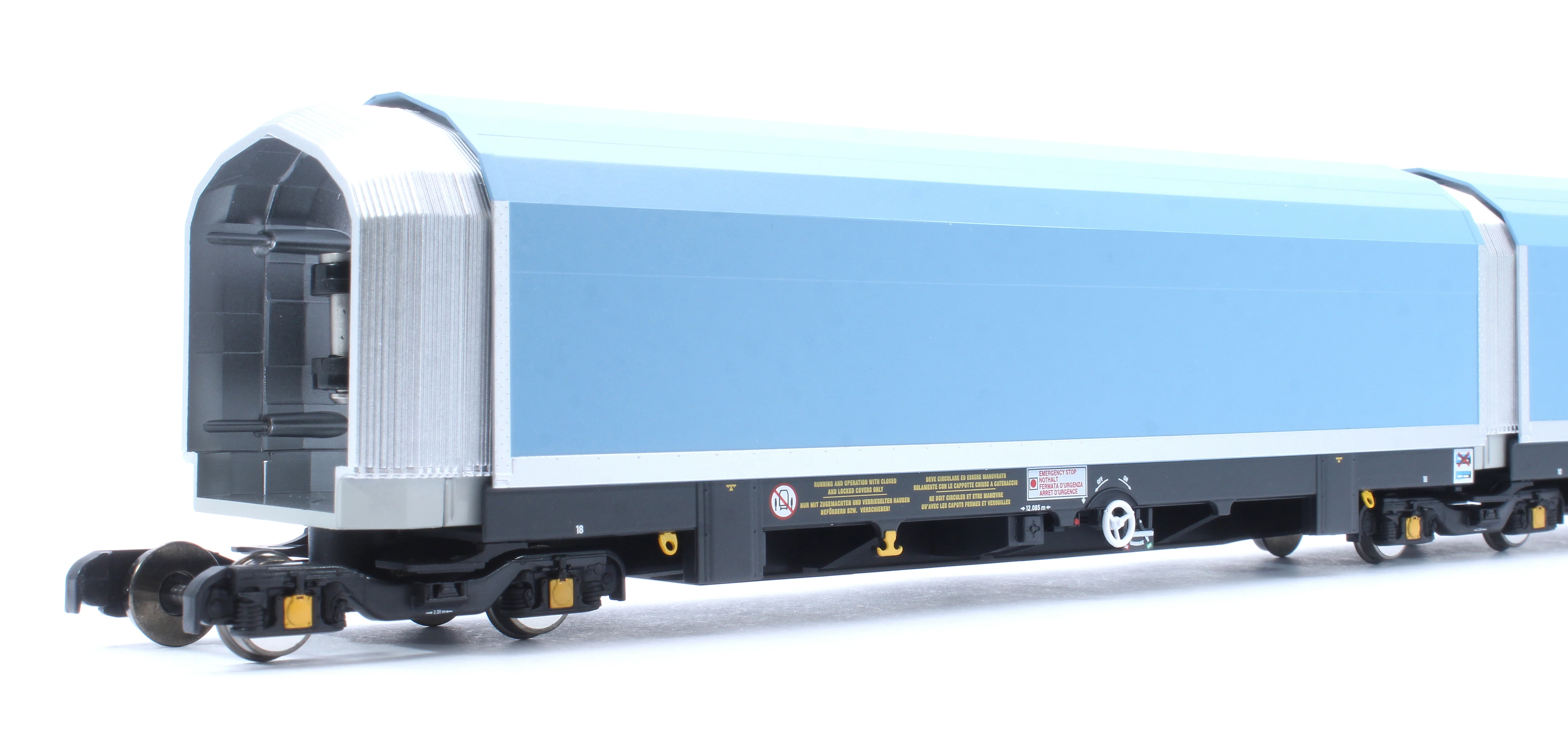 RT-OO-WIA-401D OO/4mm 5-car Arbel WIA car carrier with RfD squadron and ACE branding. Wagon 85 70 4971 000-0 - Image 8