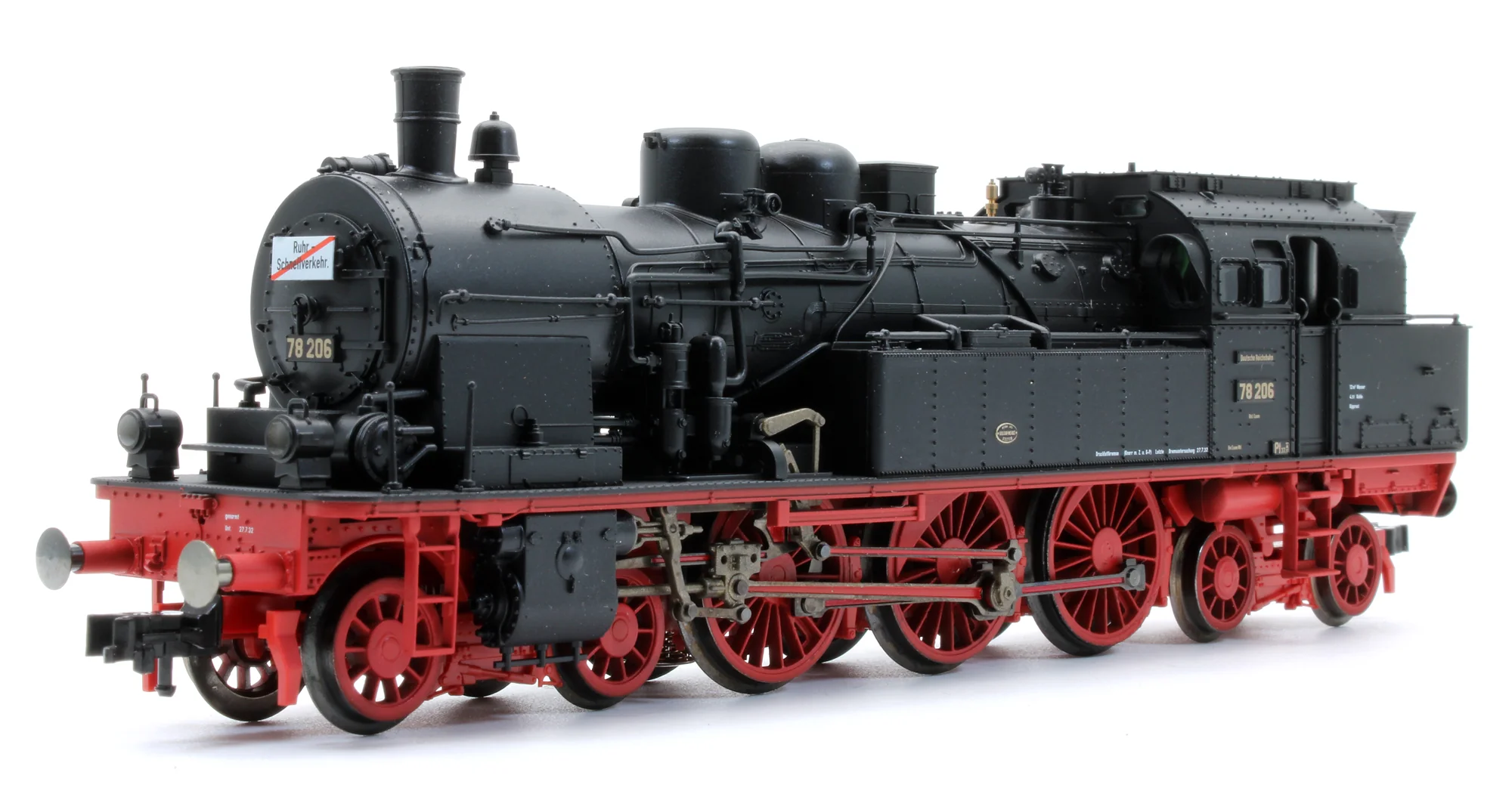 61477 Pre-Owned BR78 Steam Locomotive with Compartment Coaches Ruhr Express/Rapid Transit - Image 2