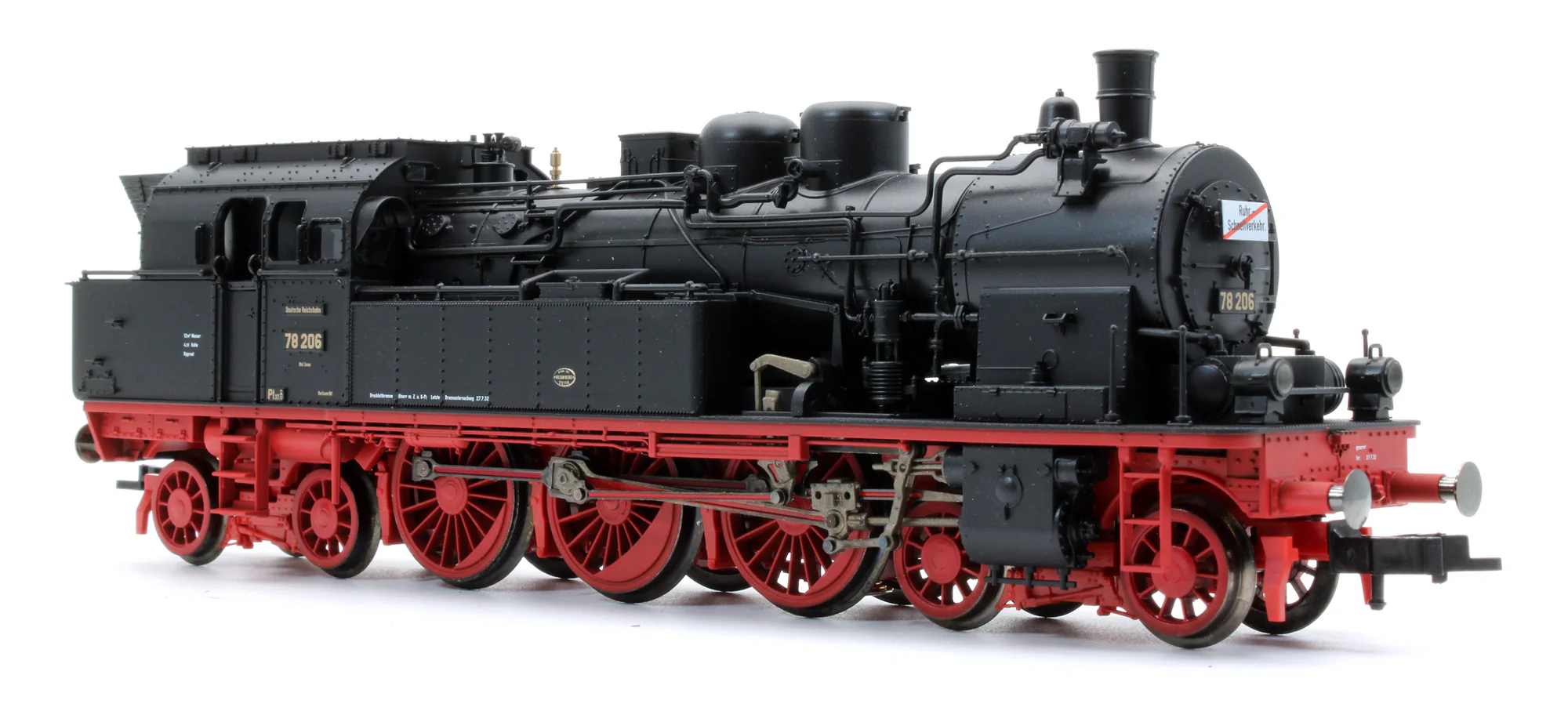 61477 Pre-Owned BR78 Steam Locomotive with Compartment Coaches Ruhr Express/Rapid Transit - Image 3