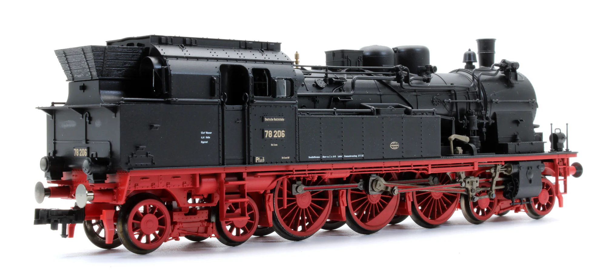61477 Pre-Owned BR78 Steam Locomotive with Compartment Coaches Ruhr Express/Rapid Transit - Image 4