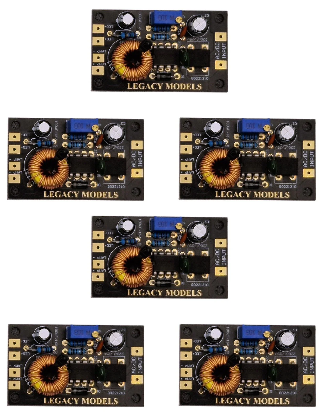 ROS-LCB.6 Layout Lighting Control Board Bundle (6-pack)