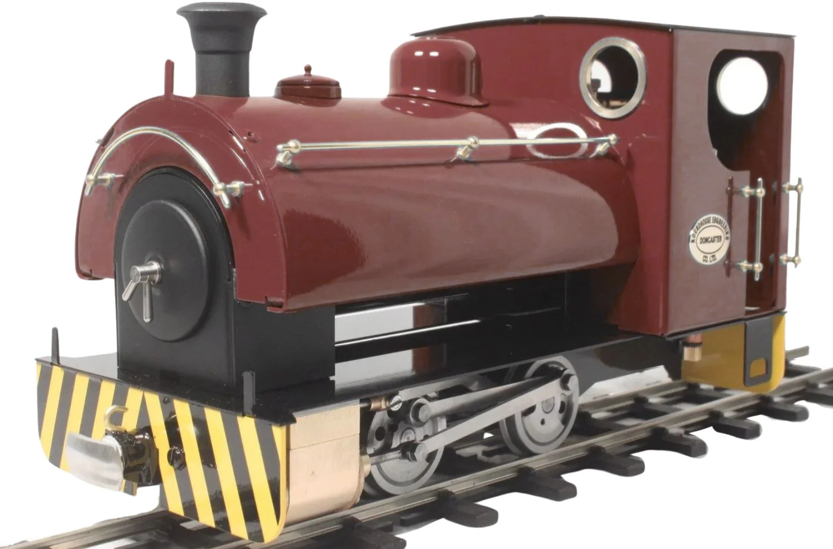 PEGGIERC-FEM-45 0-4-0 Saddle Tank 'Peggie' Fairlie Engine Maroon (Radio Control) Steam Locomotive