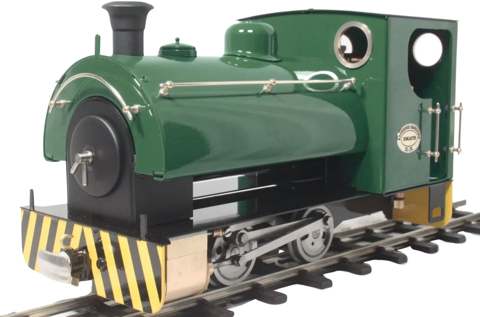 PEGGIE-GREEN-45 0-4-0 Saddle Tank 'Peggie' Mid Brunswick Green (Manual) Steam Locomotive