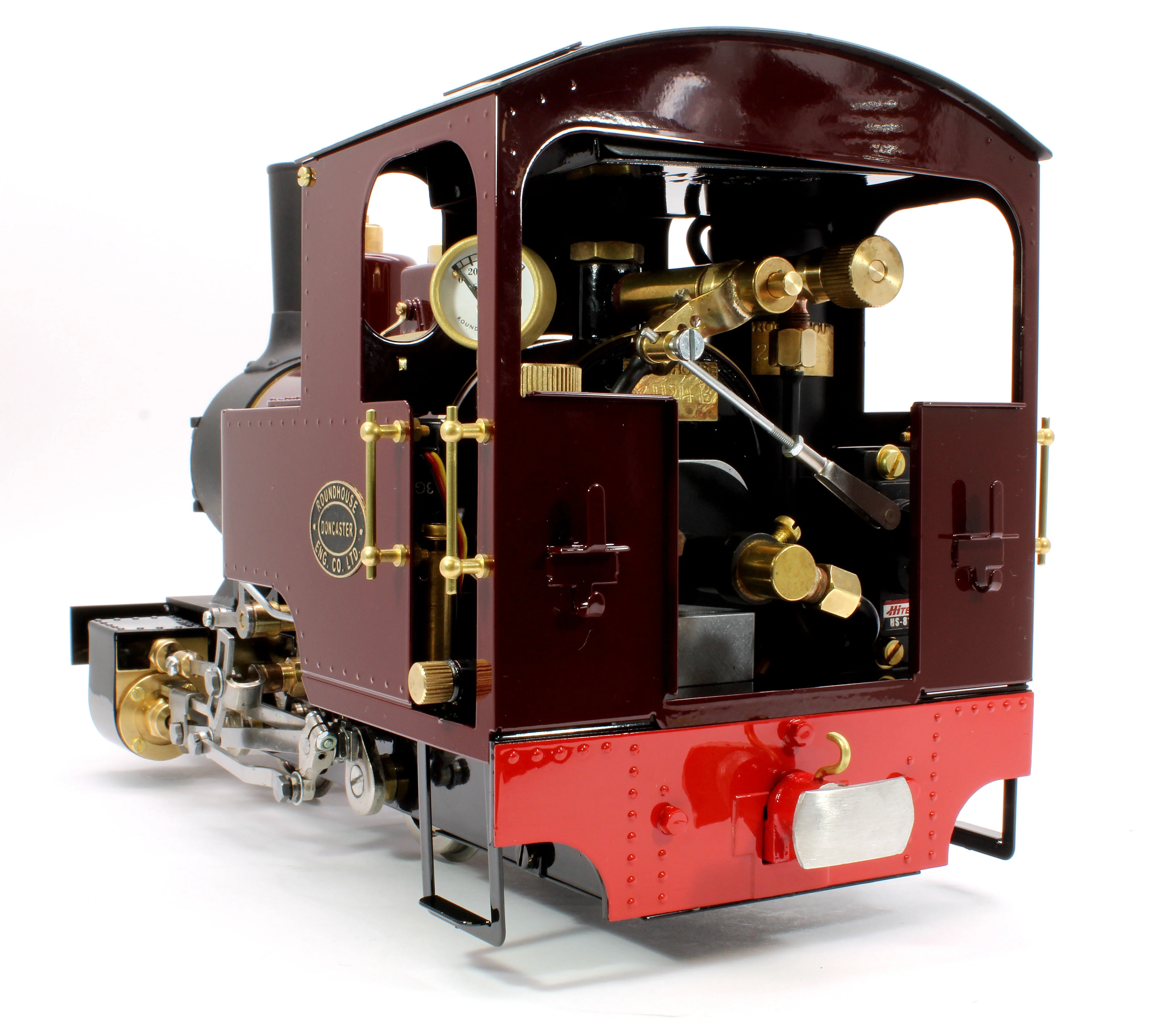 BRC-FEM-NI 0-4-0 Side Tank Engine 'Billy' Fairlie Engine Maroon (Radio Control, Uninsulated Wheels) Steam Locomotive - Image 9