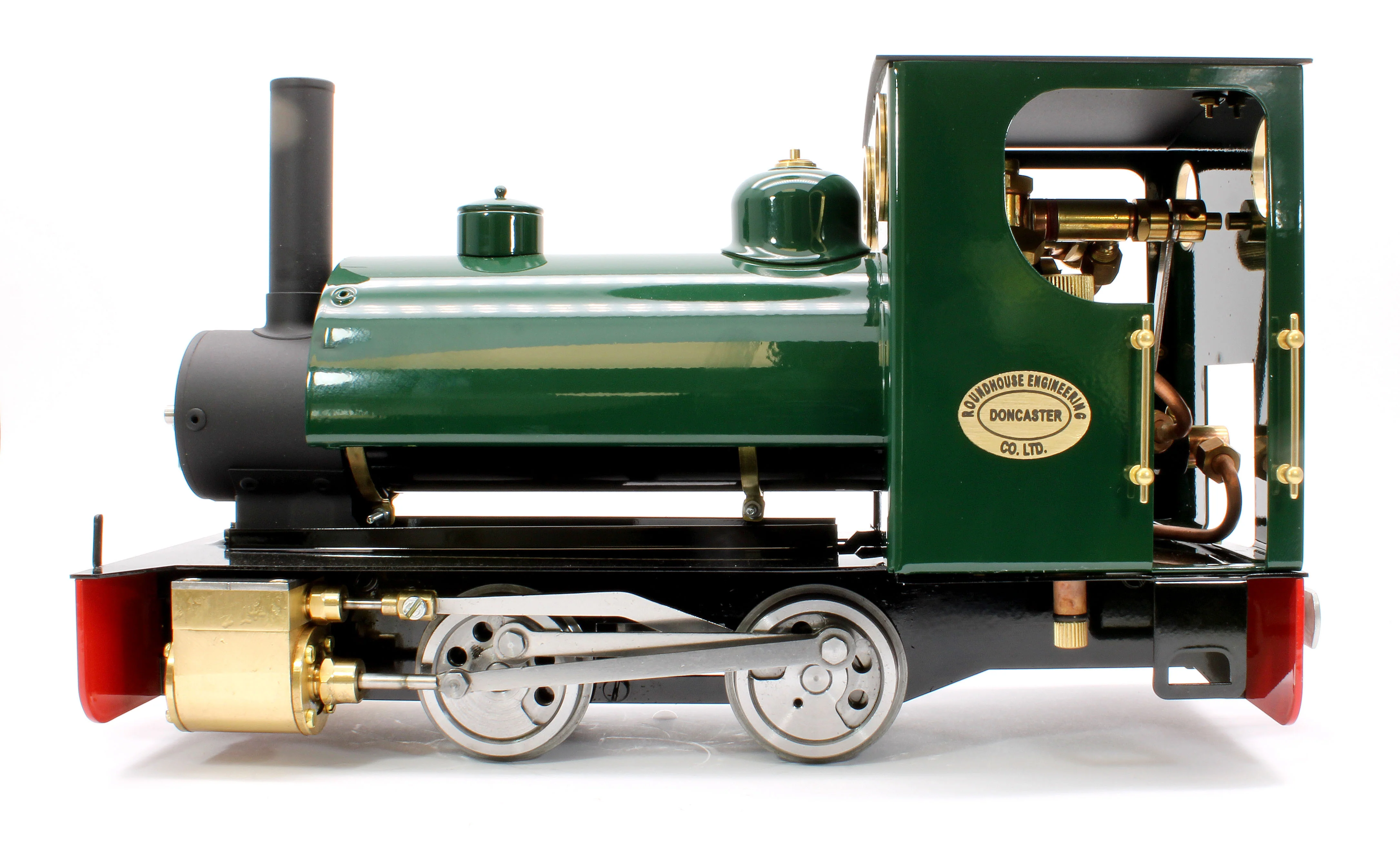 BERTIE-BRUNGREEN-NI-45 0-4-0 Saddle Tank 'Bertie' Deep Brunswick Green (Manual, Uninsulated Wheels) Steam Locomotive - Image 2