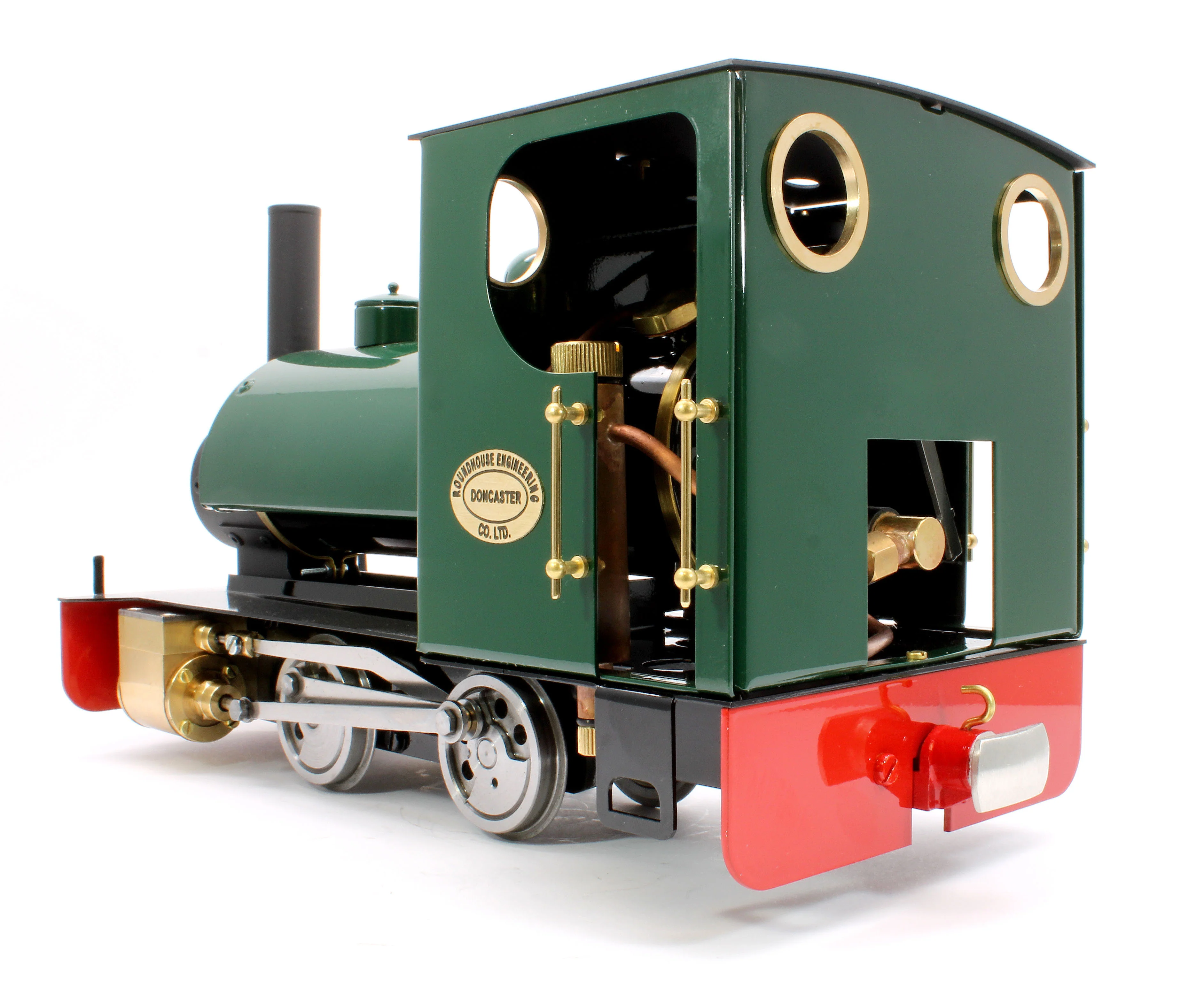 BERTIE-BRUNGREEN-NI-45 0-4-0 Saddle Tank 'Bertie' Deep Brunswick Green (Manual, Uninsulated Wheels) Steam Locomotive - Image 3
