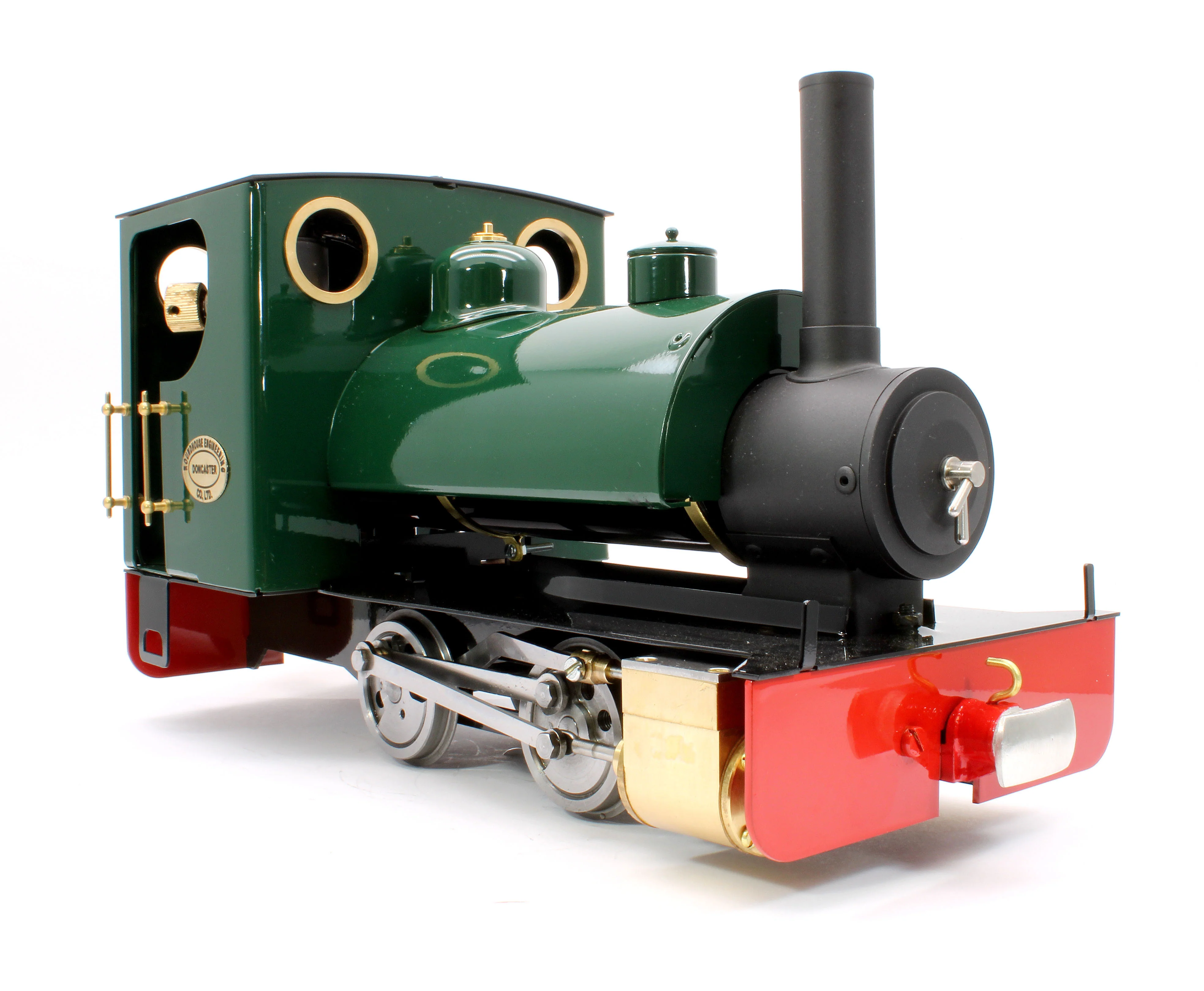BERTIE-BRUNGREEN-NI-45 0-4-0 Saddle Tank 'Bertie' Deep Brunswick Green (Manual, Uninsulated Wheels) Steam Locomotive - Image 6