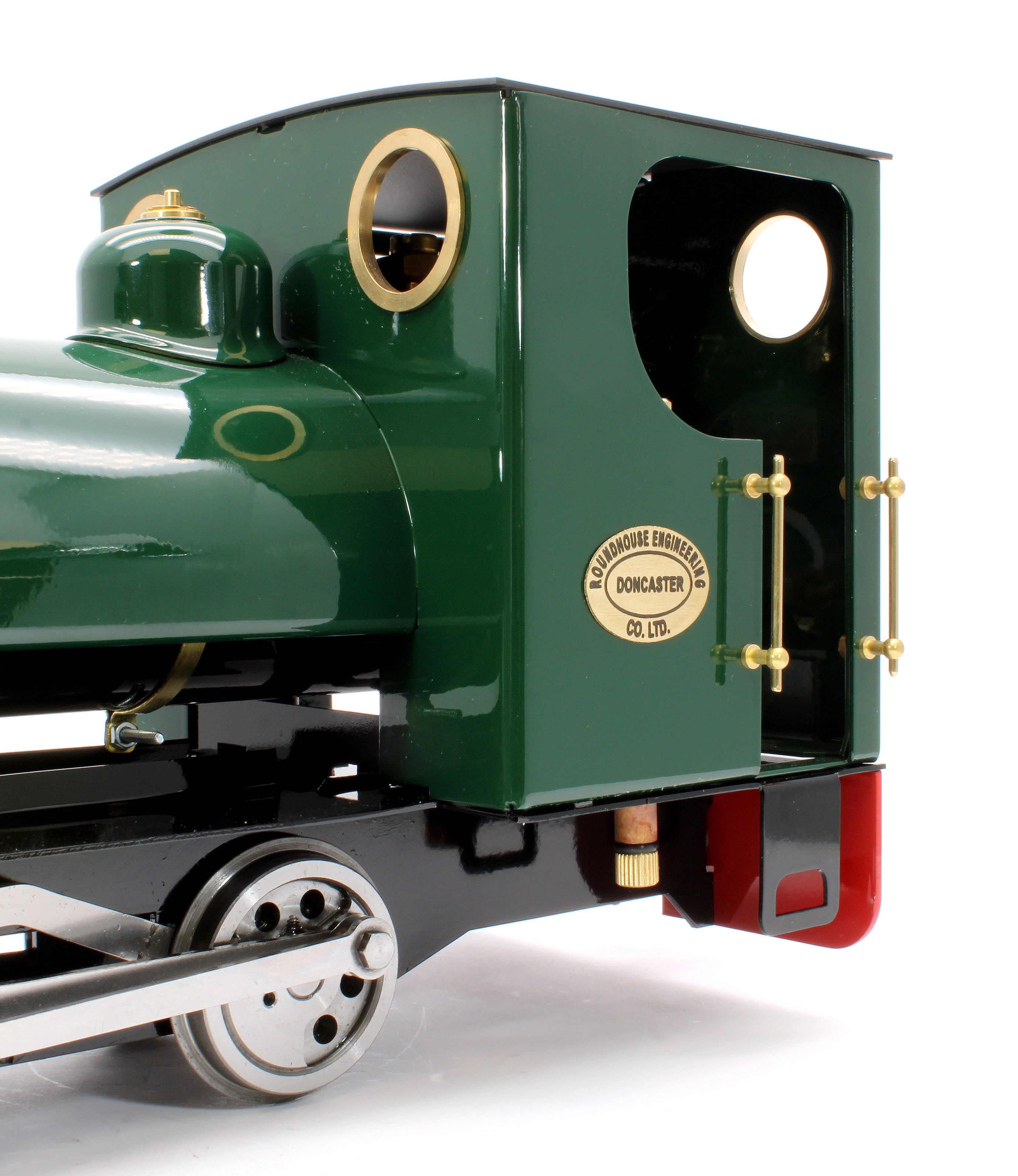 BERTIE-BRUNGREEN-NI-45 0-4-0 Saddle Tank 'Bertie' Deep Brunswick Green (Manual, Uninsulated Wheels) Steam Locomotive - Image 8