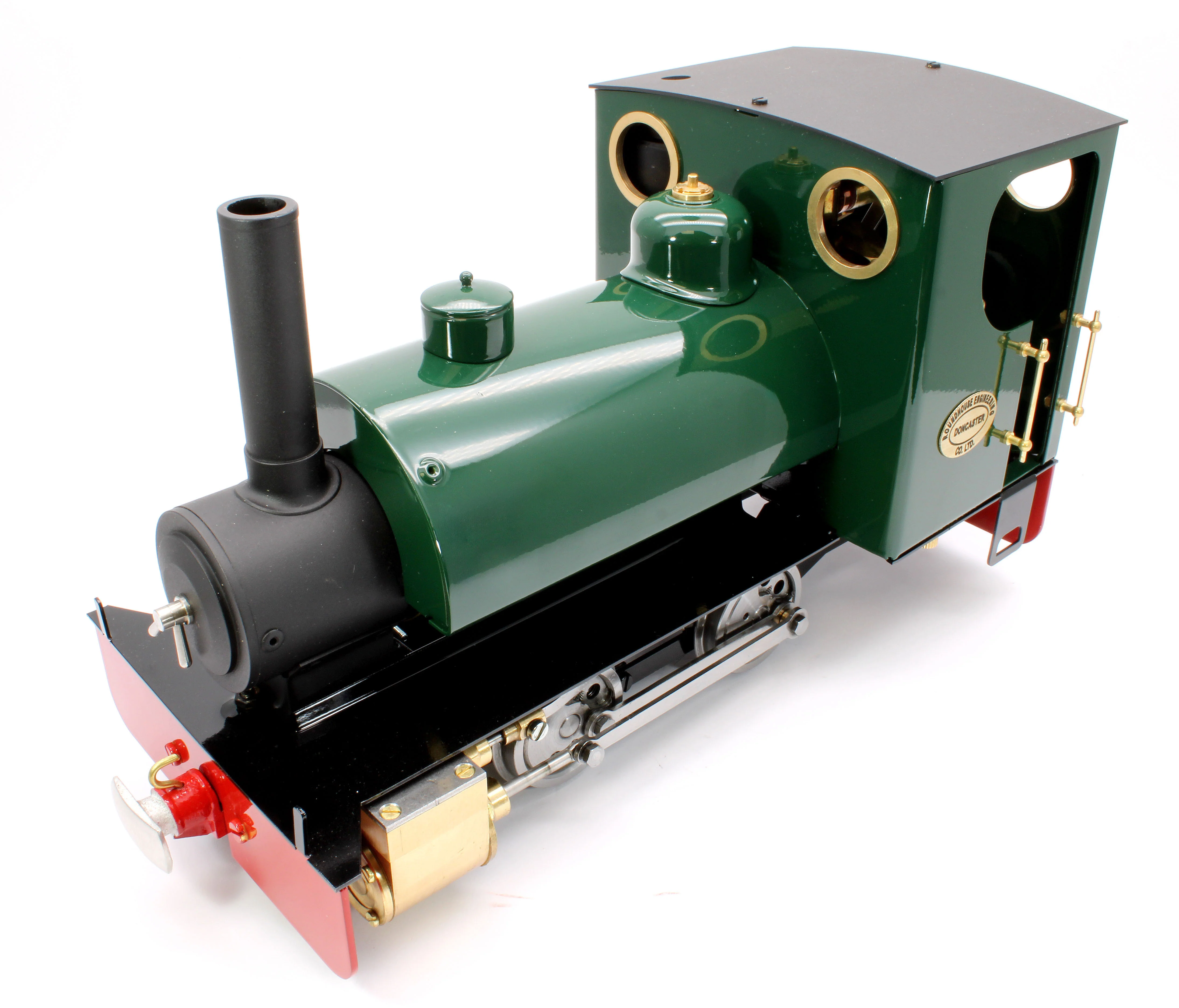 BERTIE-BRUNGREEN-NI-45 0-4-0 Saddle Tank 'Bertie' Deep Brunswick Green (Manual, Uninsulated Wheels) Steam Locomotive - Image 9