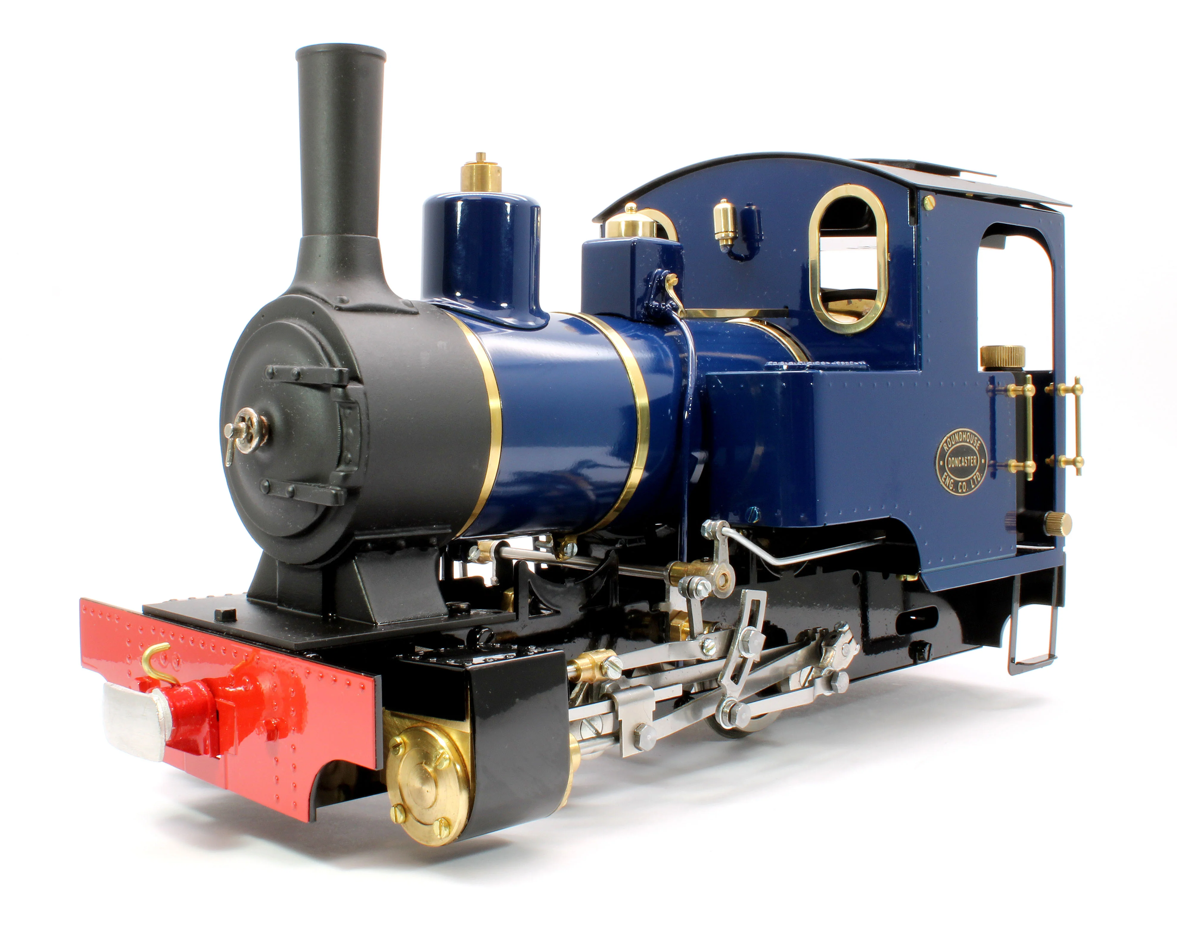 BRC-BLUE-NI 0-4-0 Side Tank Engine 'Billy' Blue (Radio Control, Uninsulated Wheels) Steam Locomotive