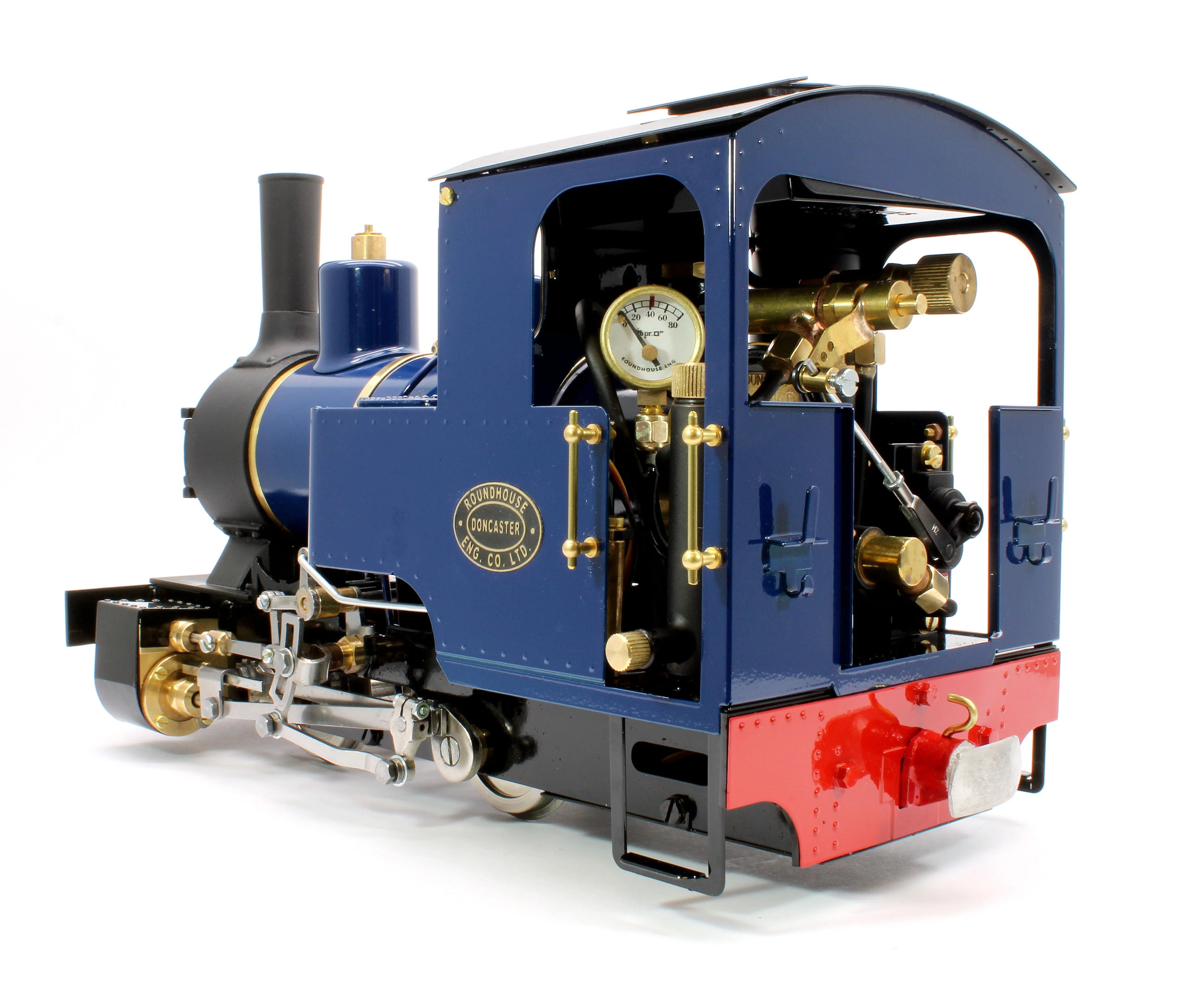 BRC-BLUE-NI 0-4-0 Side Tank Engine 'Billy' Blue (Radio Control, Uninsulated Wheels) Steam Locomotive - Image 3