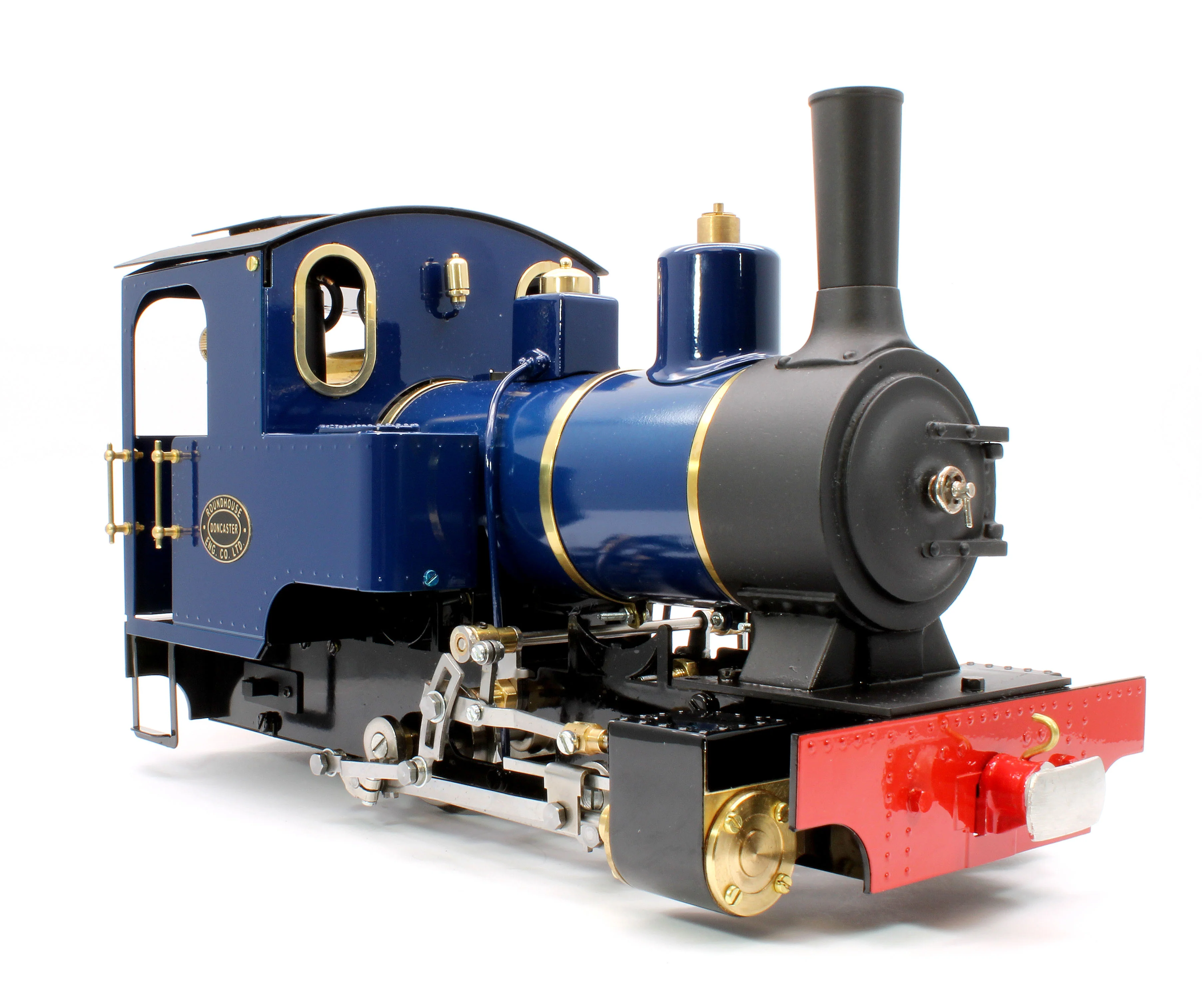 BRC-BLUE-NI 0-4-0 Side Tank Engine 'Billy' Blue (Radio Control, Uninsulated Wheels) Steam Locomotive - Image 6