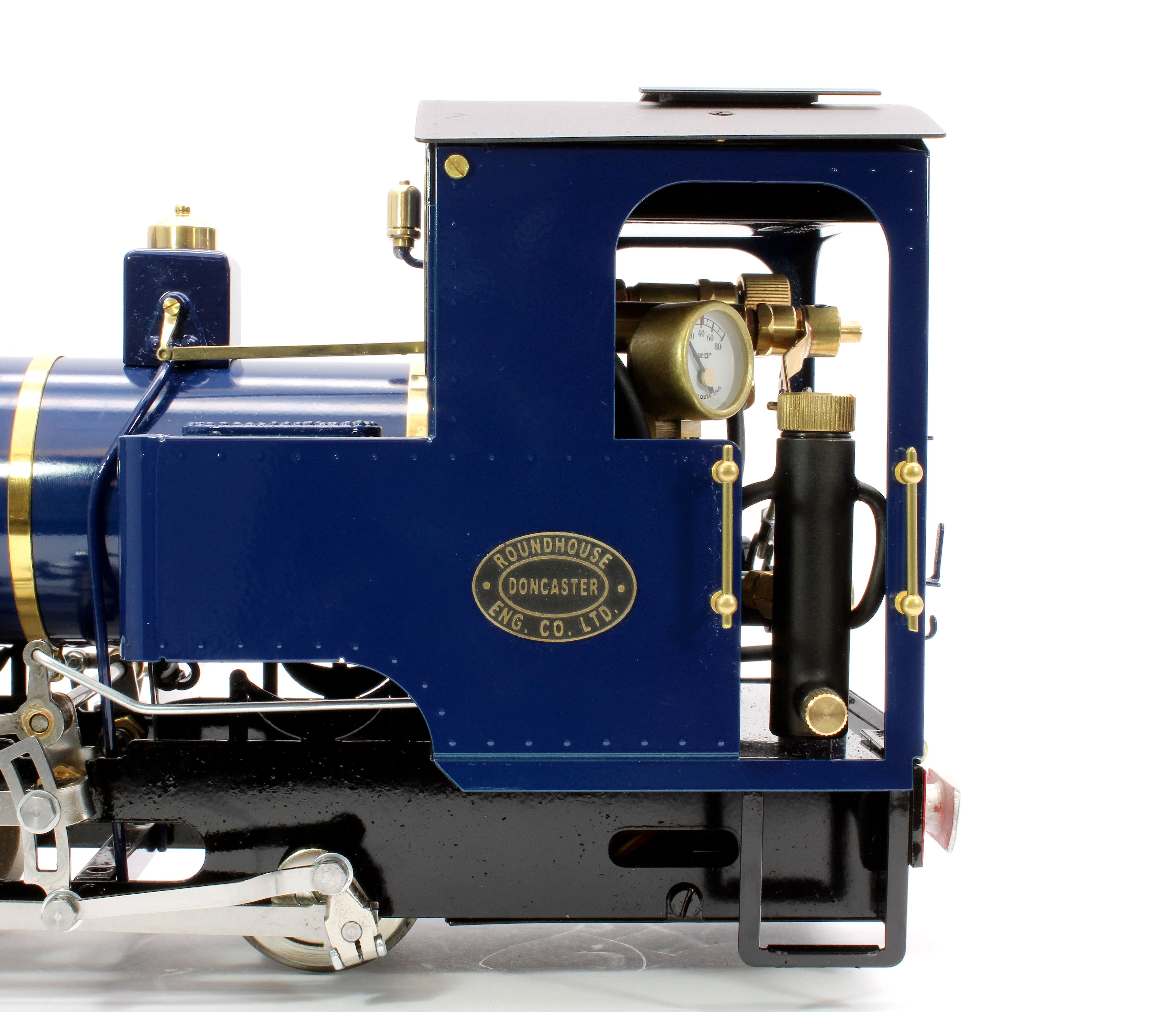 BRC-BLUE-NI 0-4-0 Side Tank Engine 'Billy' Blue (Radio Control, Uninsulated Wheels) Steam Locomotive - Image 8