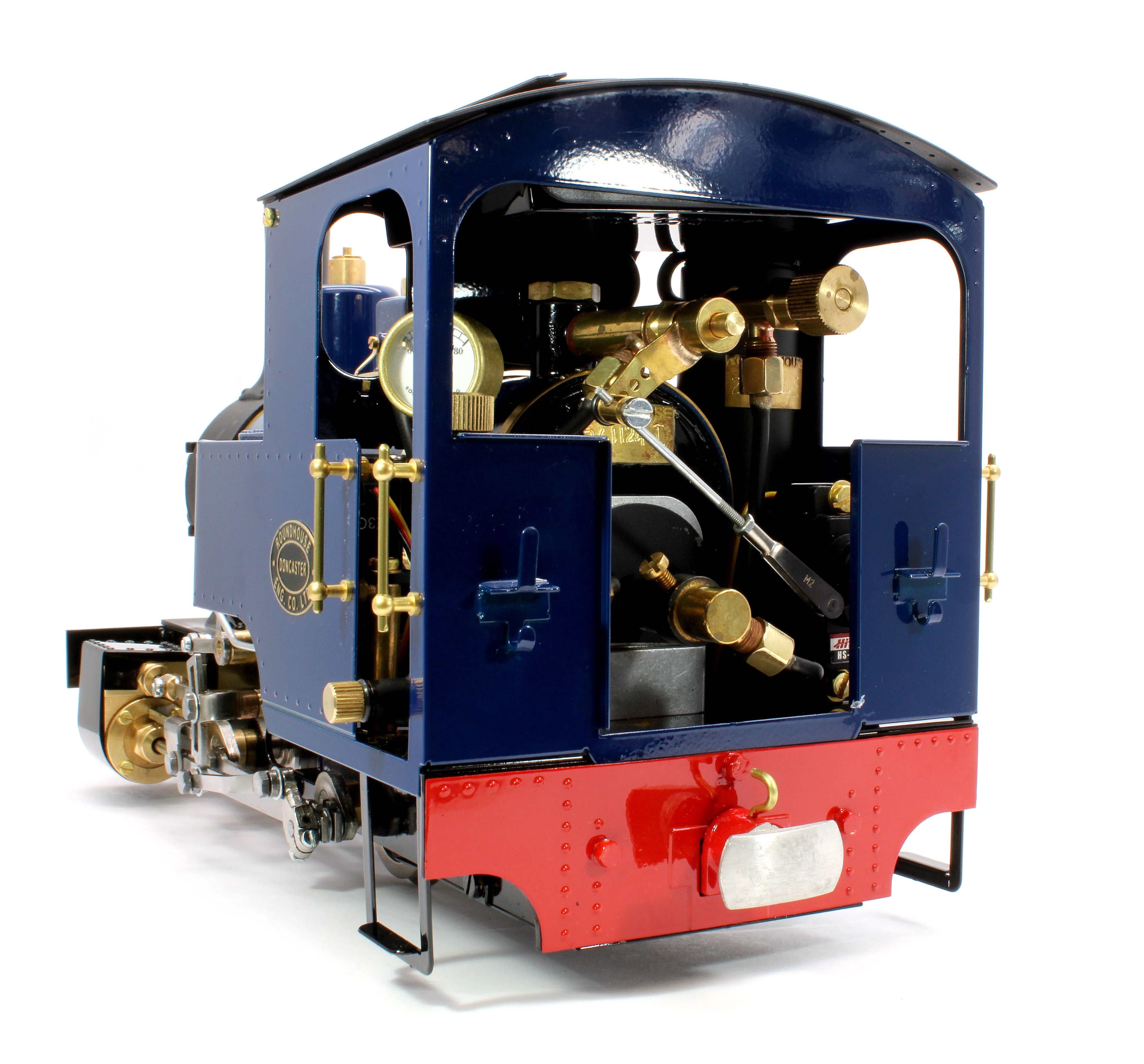 BRC-BLUE-NI 0-4-0 Side Tank Engine 'Billy' Blue (Radio Control, Uninsulated Wheels) Steam Locomotive - Image 9