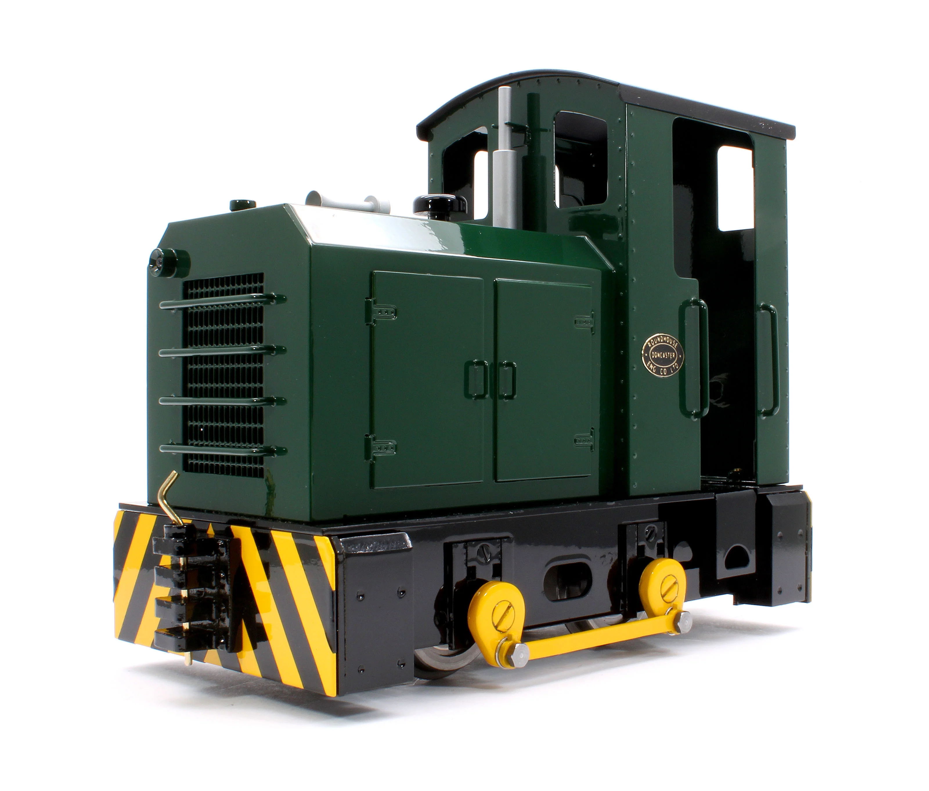 BUD-BRUNGREEN-I 0-4-0 'Bulldog' Deep Brunswick Green (Radio Control, Insulated Wheels) Diesel Shunter
